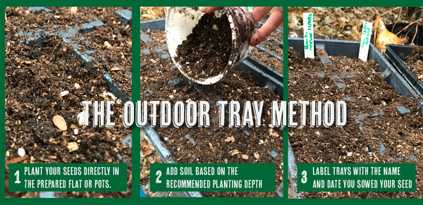 The Outdoor Tray Method