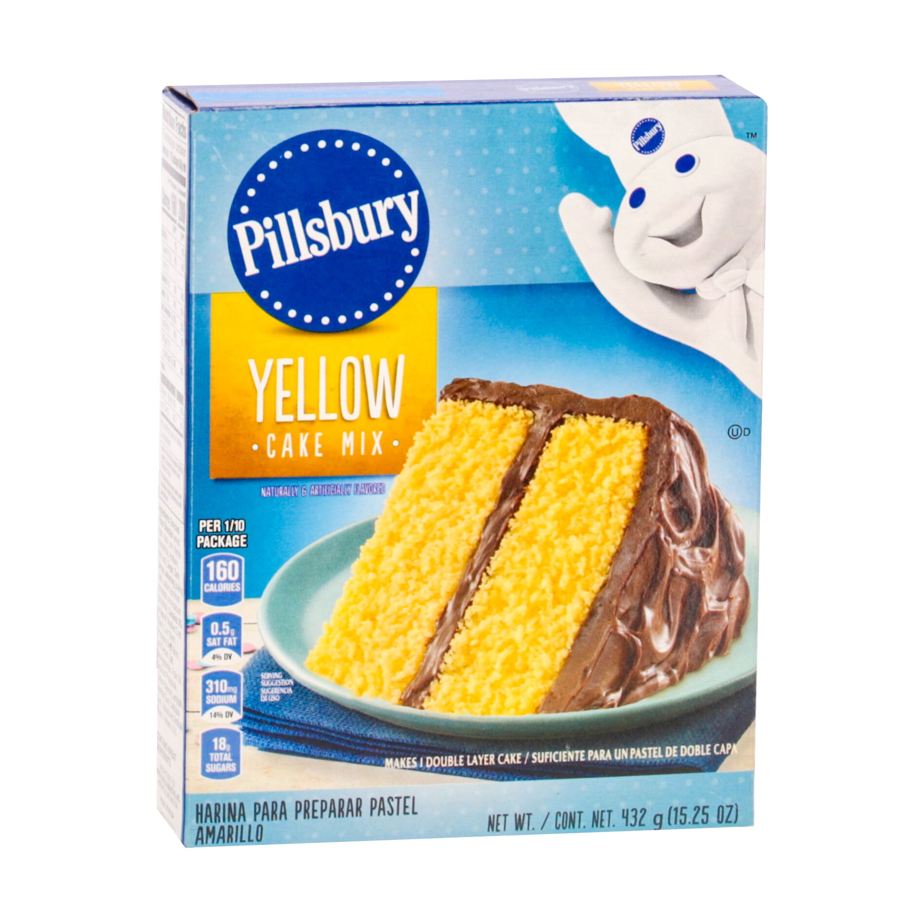 Mezcla Para Pastel Pillsbury Amarilla 12/