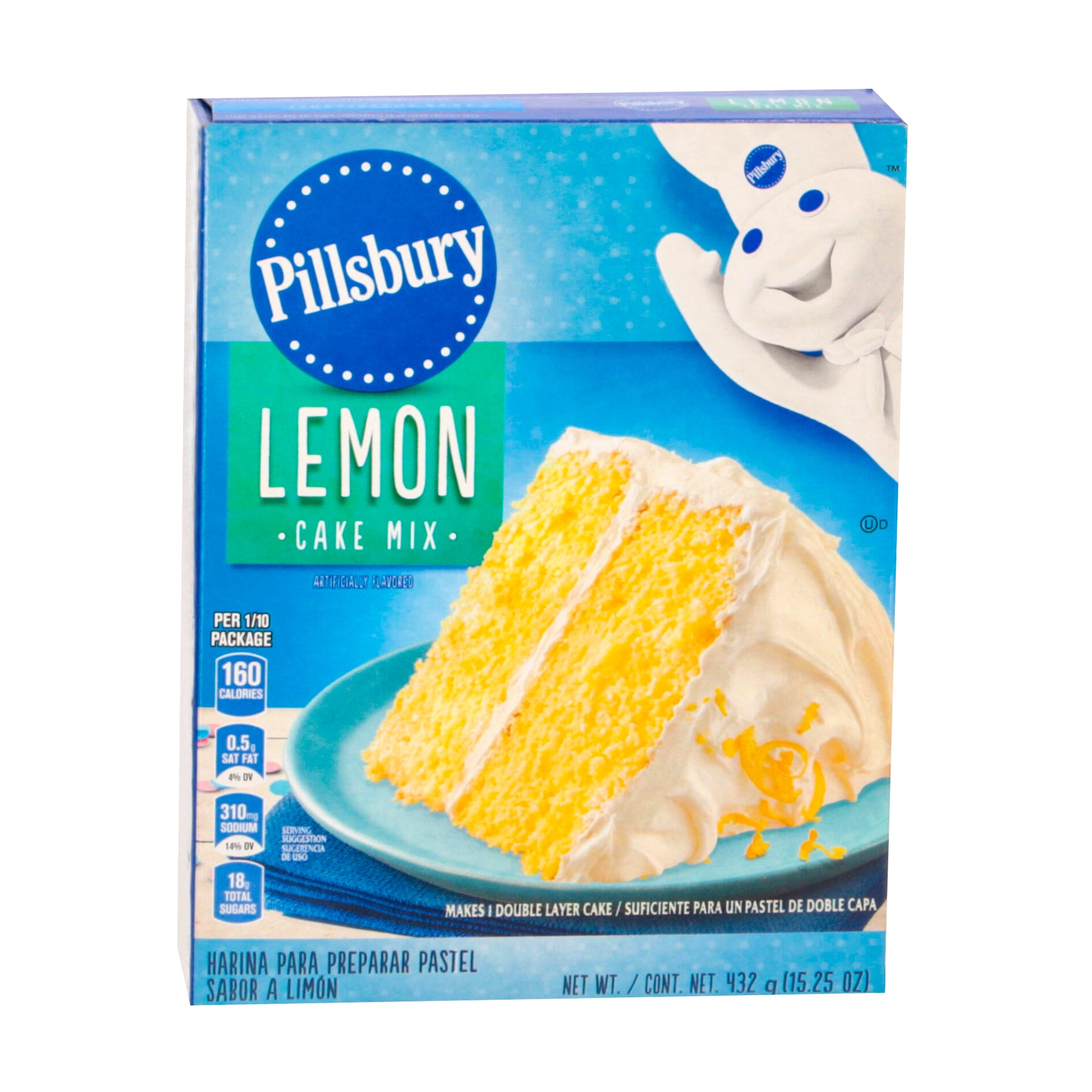 Mezcla Para Pastel Pillsbury de Limón 12/ OZ