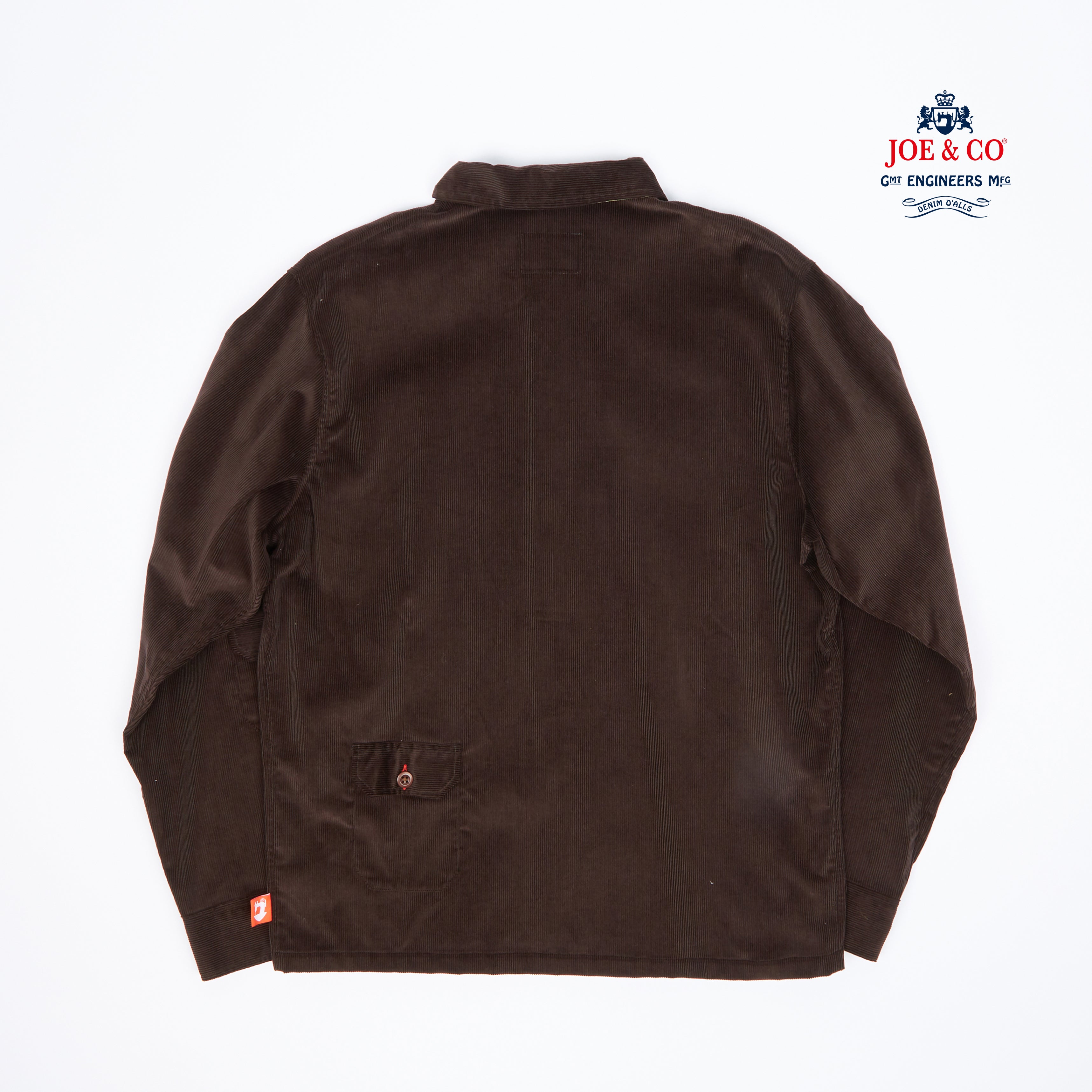 Paxton 22 Chocolate corduroy over shirt