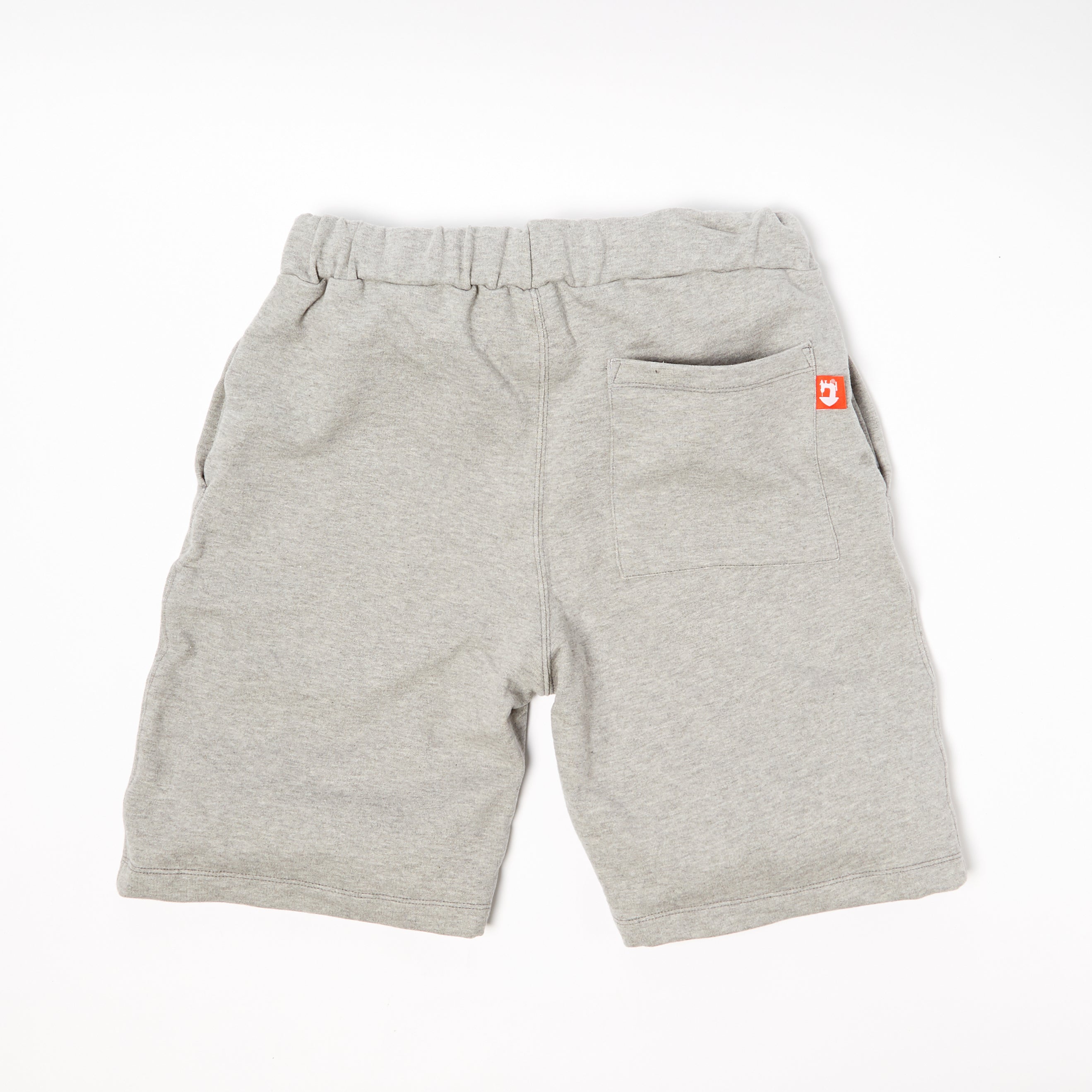 Butler 01 Marl Grey Knitted Loopback Shorts