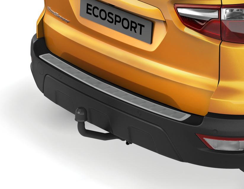 Ladekantenschutz für Ford Ecosport FL 2017-2023 Dark Chrom Gebürstet E