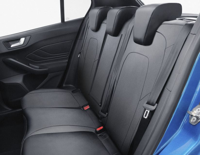 Sitzbezüge Schonbezüge für Ford Focus Kombi schwarz-weiss V15