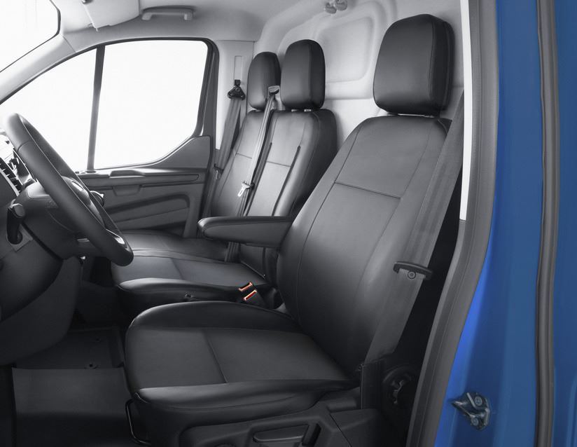 Sitzbezüge Auto für Ford C-MAX I, II (2003-2019) - Vordersitze  Autositzbezüge Set Universal Schonbezüge - Auto-Dekor - Elegance 1+1 - blau  DG-0007