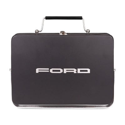 Ford Performance Kennzeichenhalter schwarz, mit weißem Ford  Performance-Logo mit 3D-Effekt