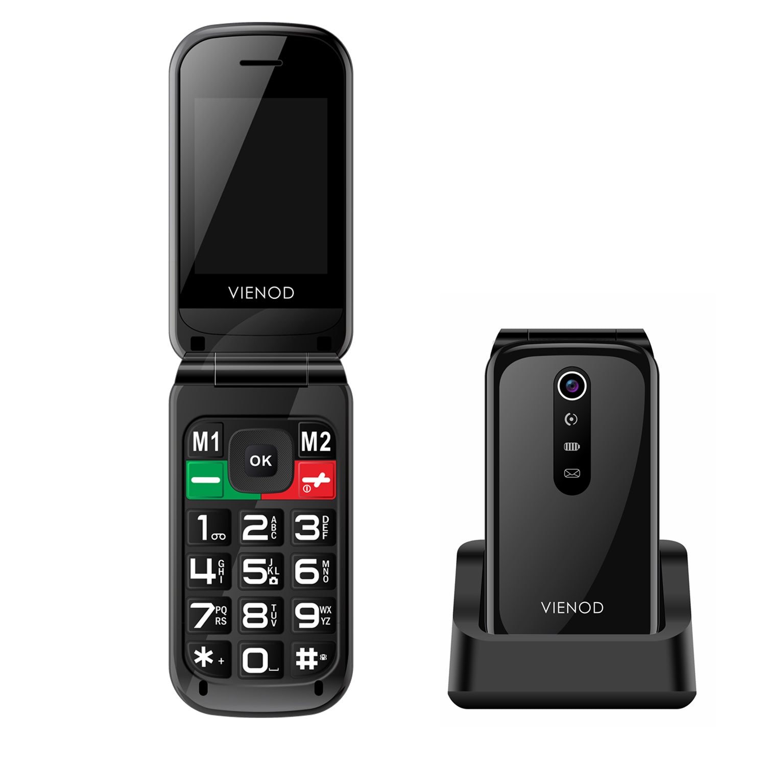 Vienod V105 Big Button Mobile Phone For Elderly Dual Sim Unlocked Gs Vienod
