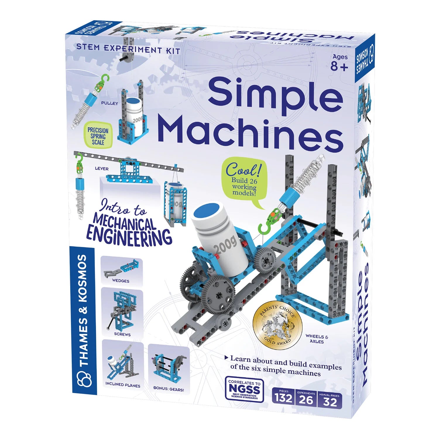 An image of Simple Machines Model Kit - Hands-On Physics Learning