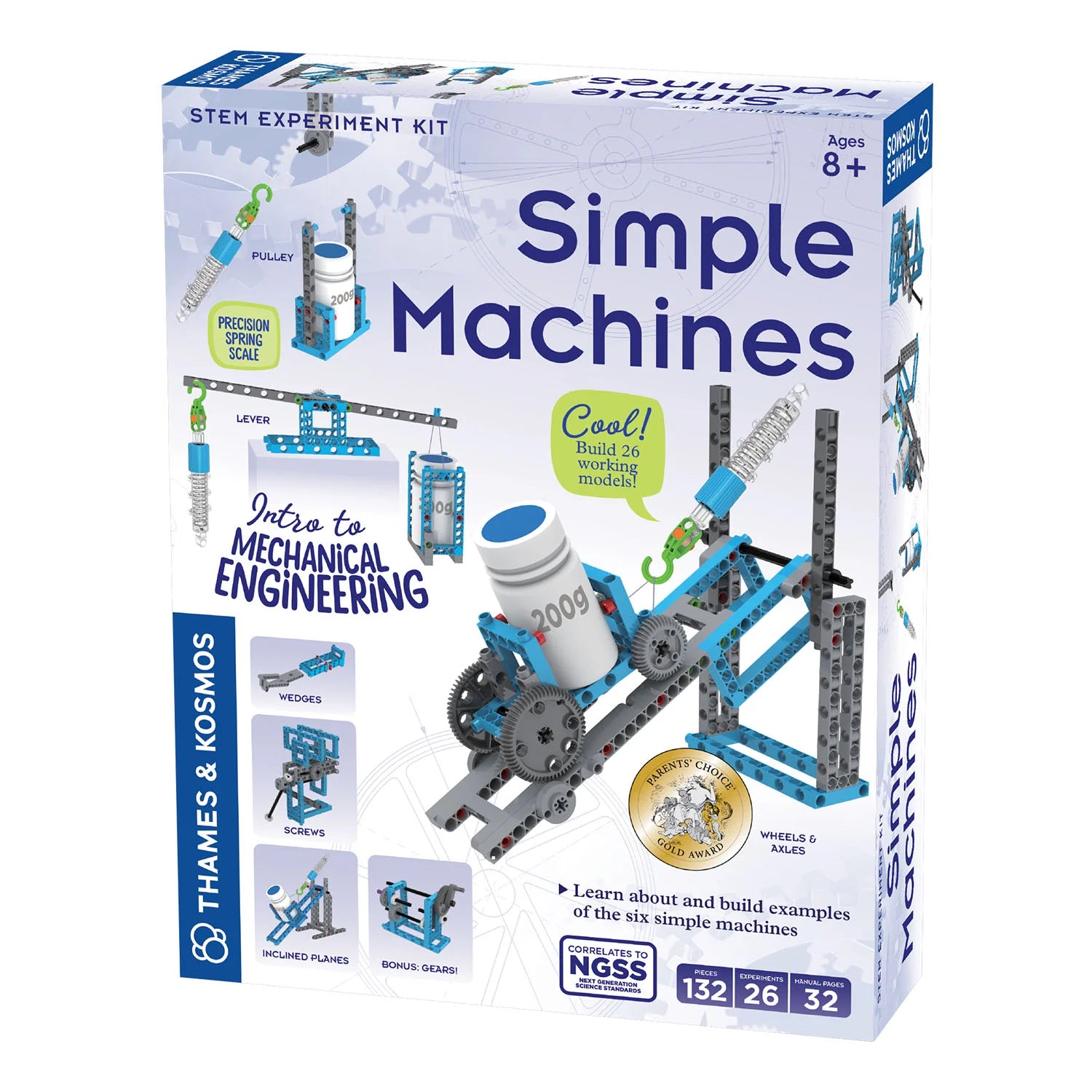 An image of Buy Simple Machines Model Kit - Hands-On Physics Learning