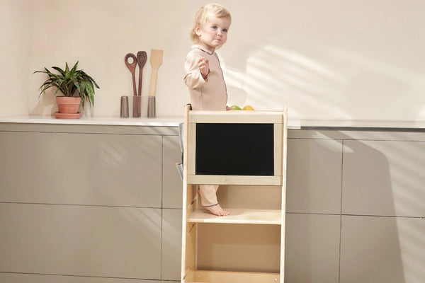 Allis Baby Toddler Learning Tower – Natural