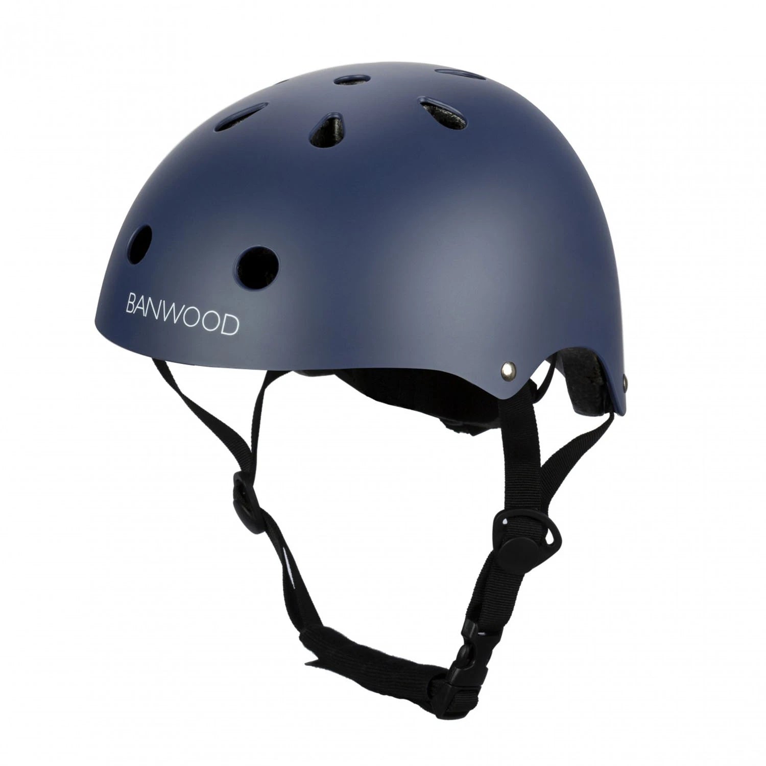 An image of Banwood Buy Banwood Classic Kids Bike Helmet – Safe & Stylish Navy