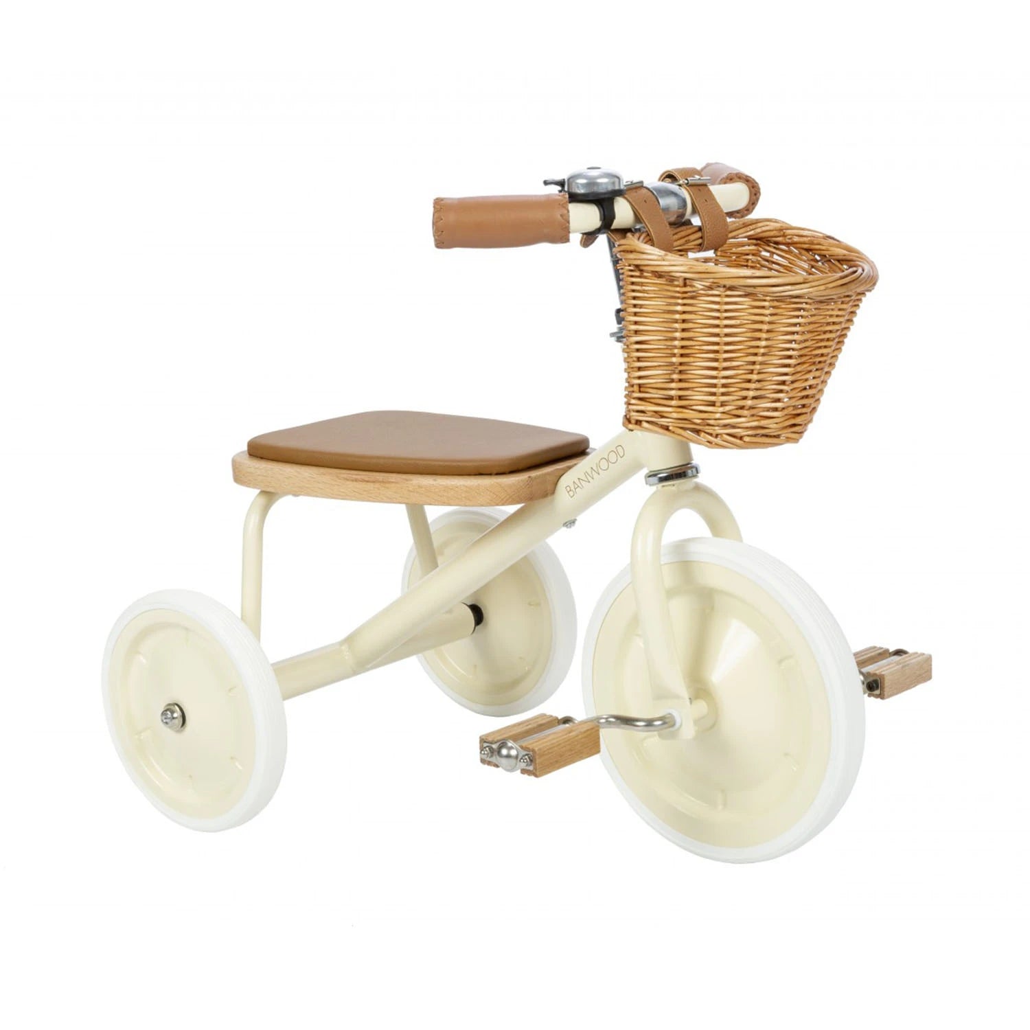 An image of Banwood Buy Banwood Trike Cream - Vintage Tricycle
