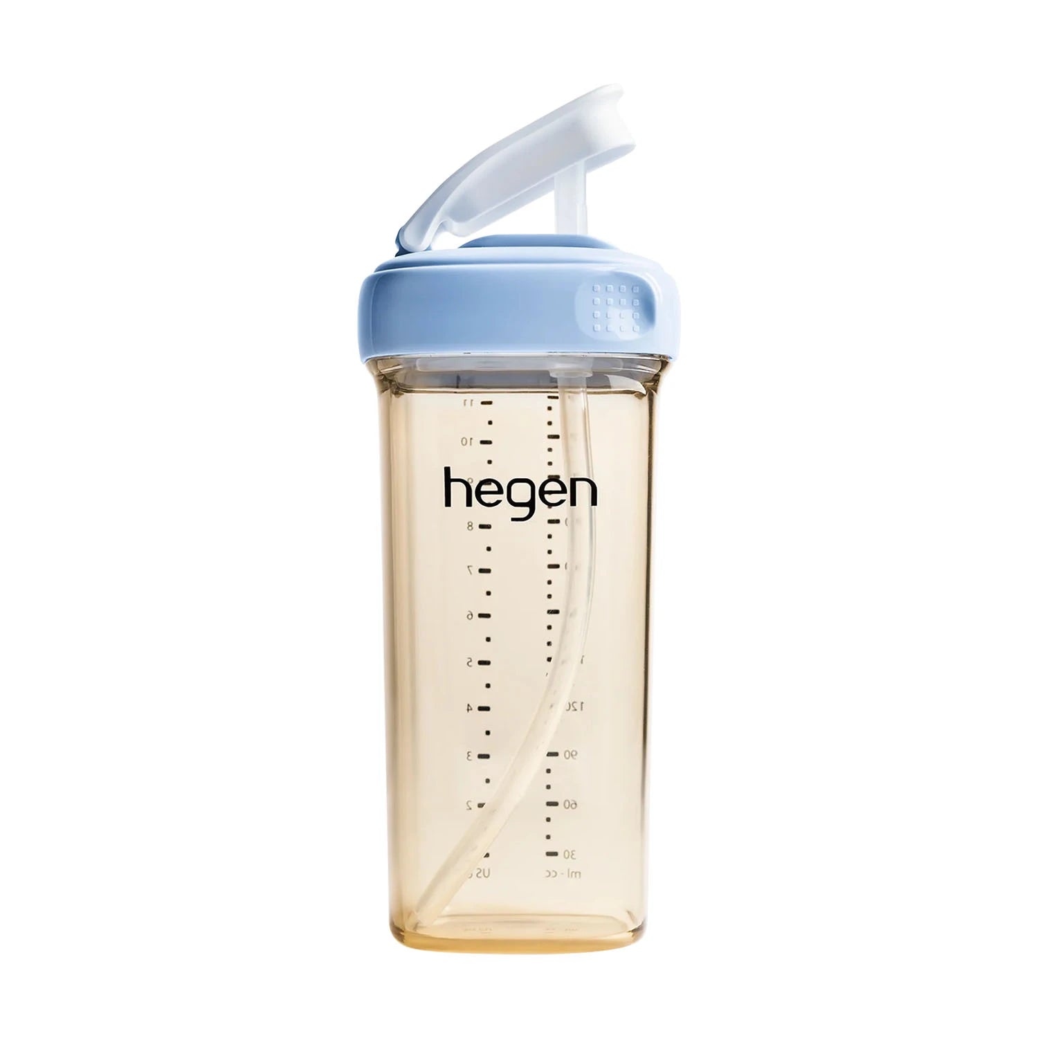 An image of Hegen PPSU Straw Cup 330ml | For 9 Months+ Blue