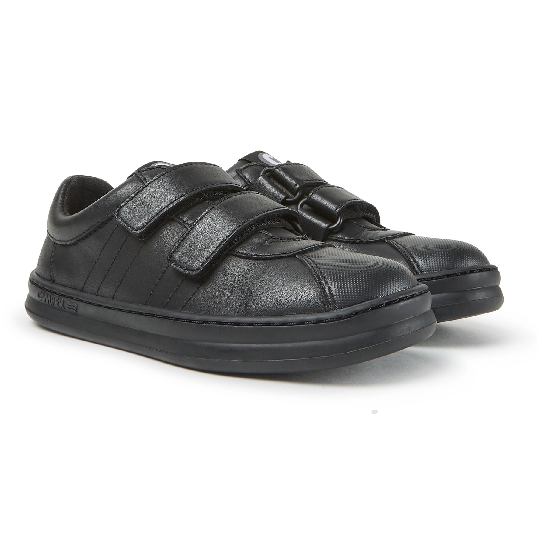 An image of Buy Camper Runner Kids School Shoes Black – SmallSmart UK EU36/UK3.5