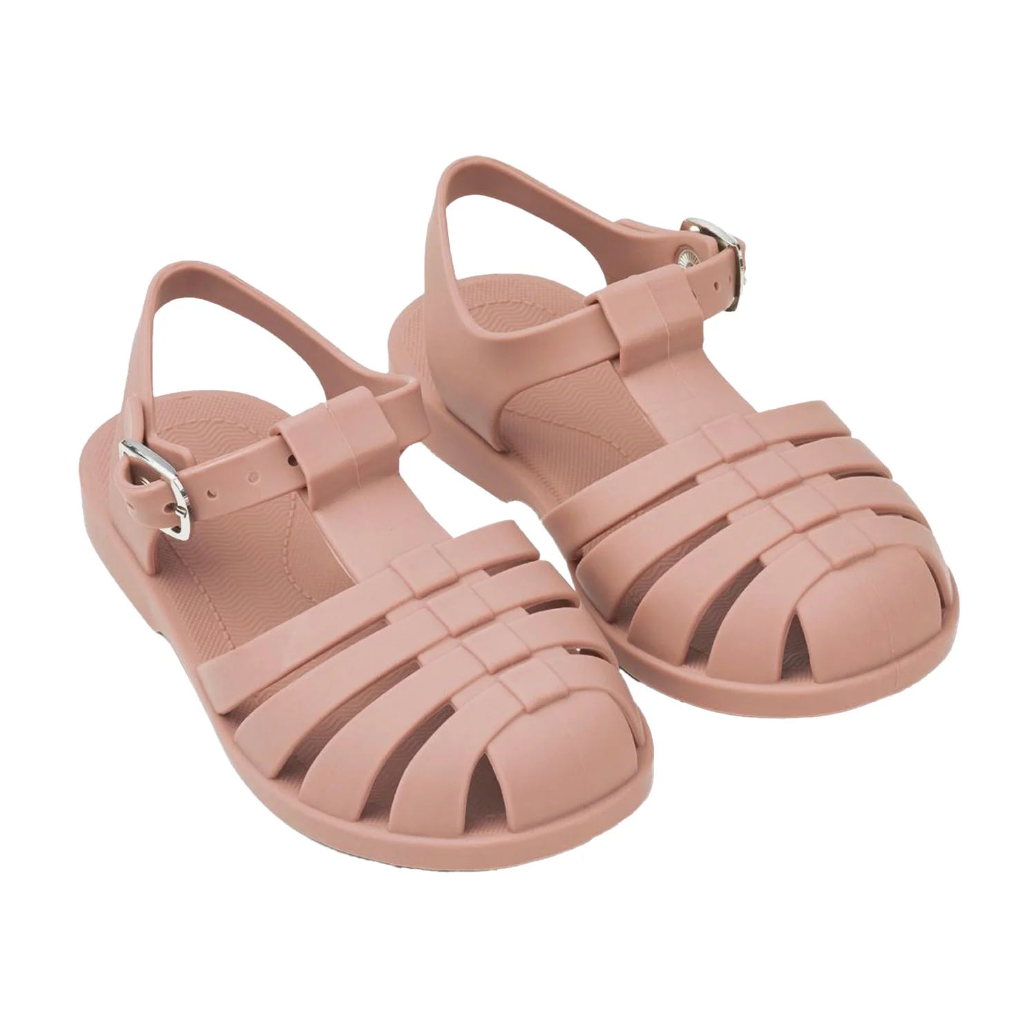 An image of Liewood Bre Sandals - Kids Summer Sandals Dark Rose / EU19/UK4