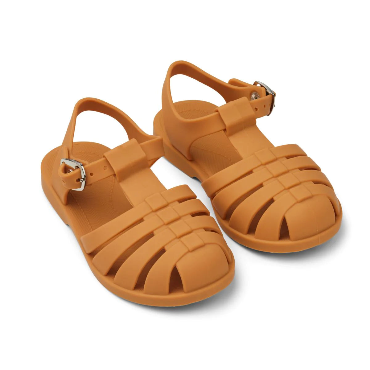 An image of Liewood Bre Sandals - Kids Summer Sandals Mustard / EU30/UK12