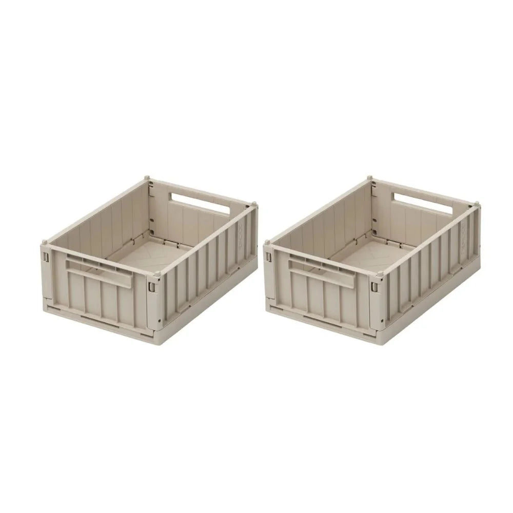 An image of Toy Storage Boxes - Small Toy Boxes - Weston | Liewood Sandy