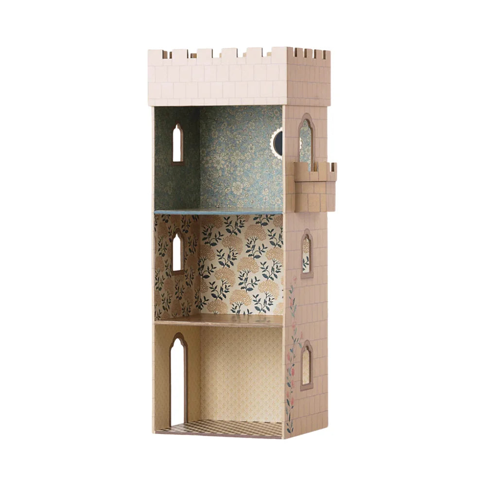 An image of Maileg Mouse House - Castle With Mirror - Pretend Play Toys | Maileg