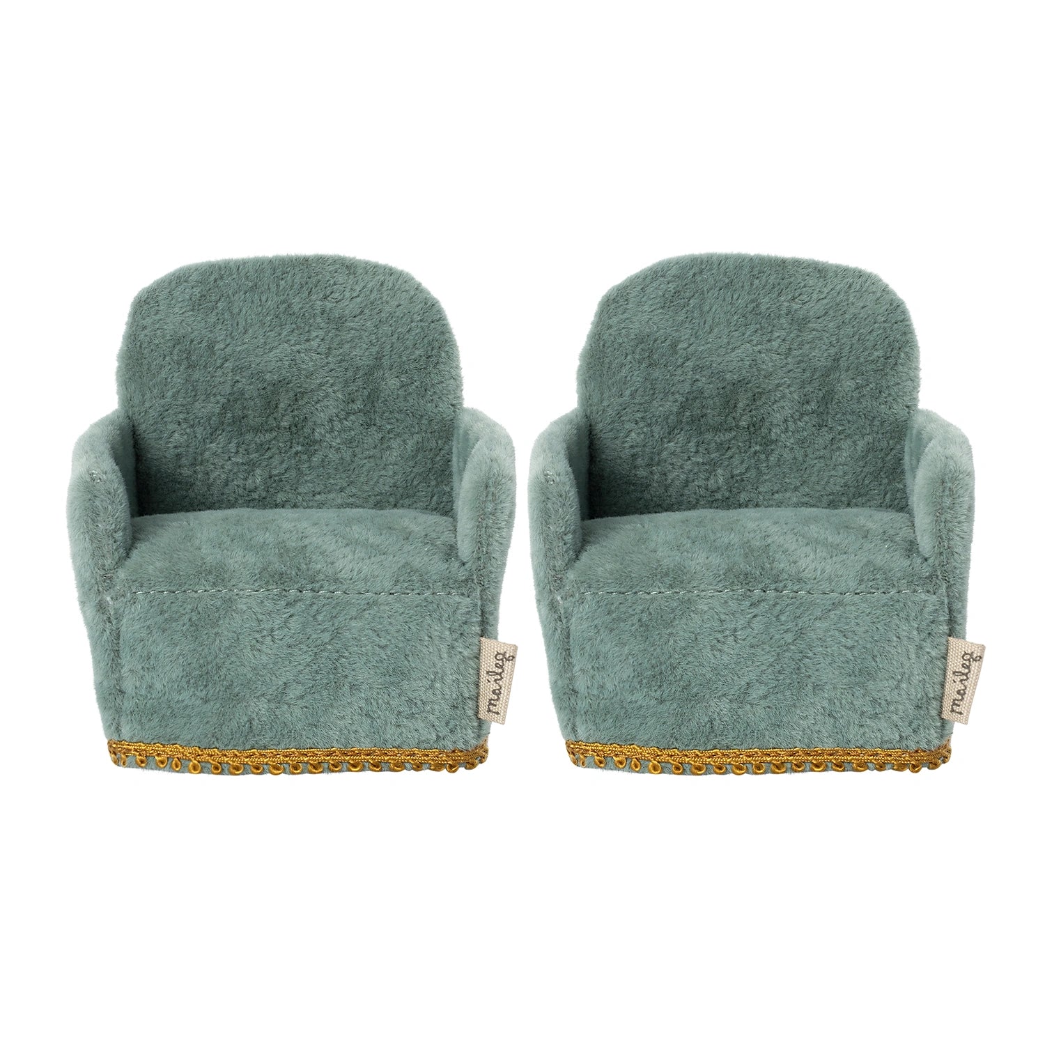 An image of Maileg Mouse Chair Set for Mice - (2 Pack)