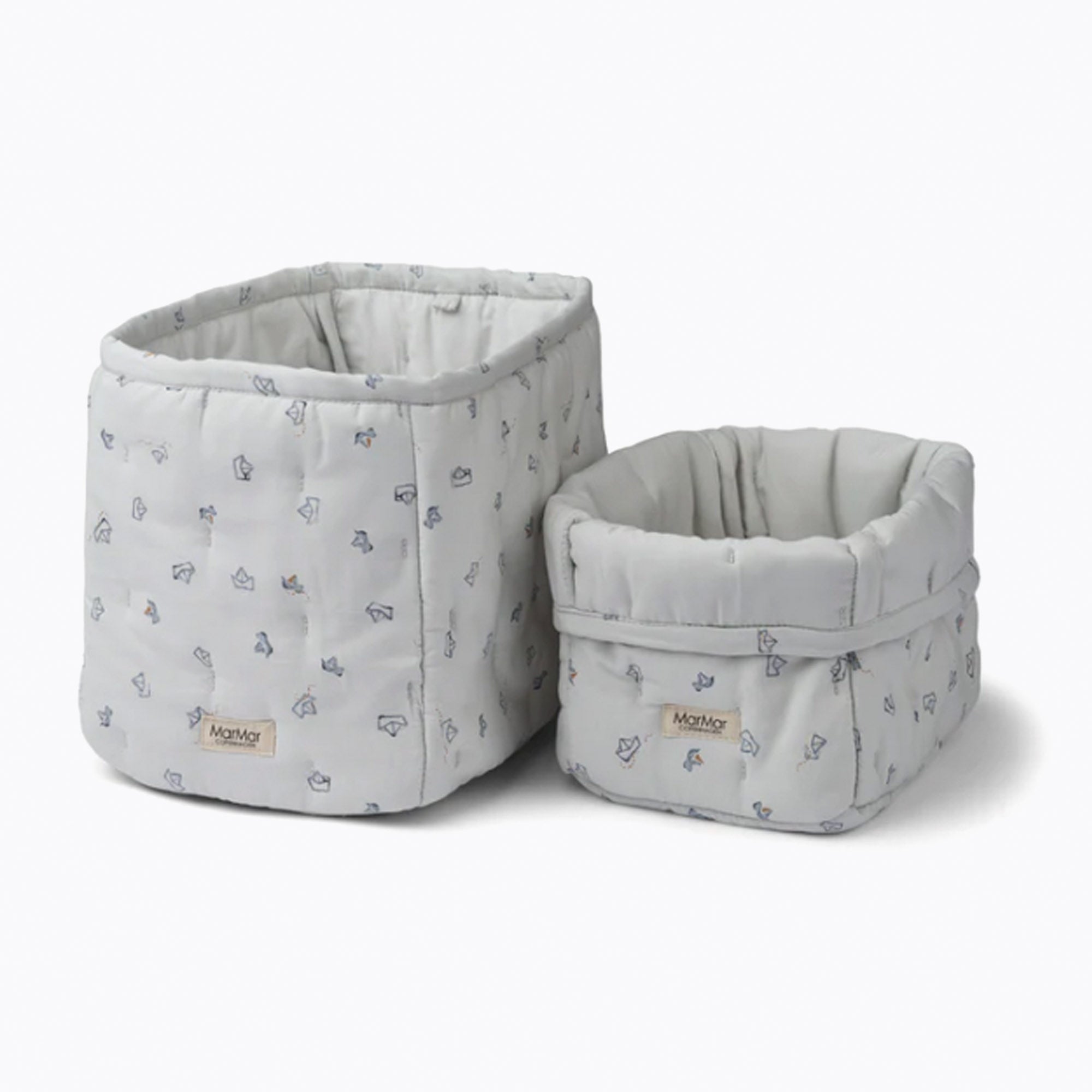 An image of MarMar Copenhagen Nursery Storage Bags Paper Boats