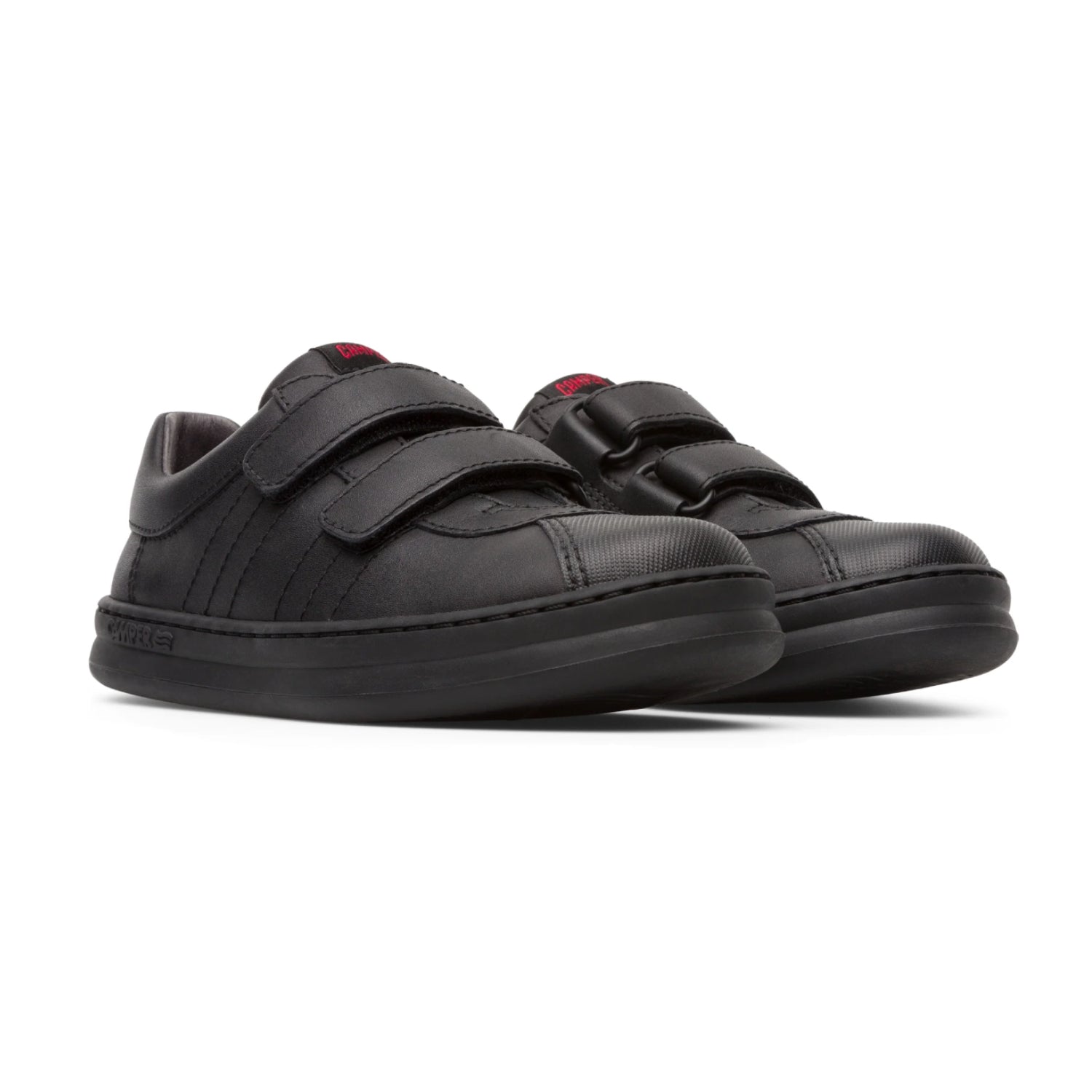 An image of Buy Camper Runner Four School Shoe Black - SmallSmart UK