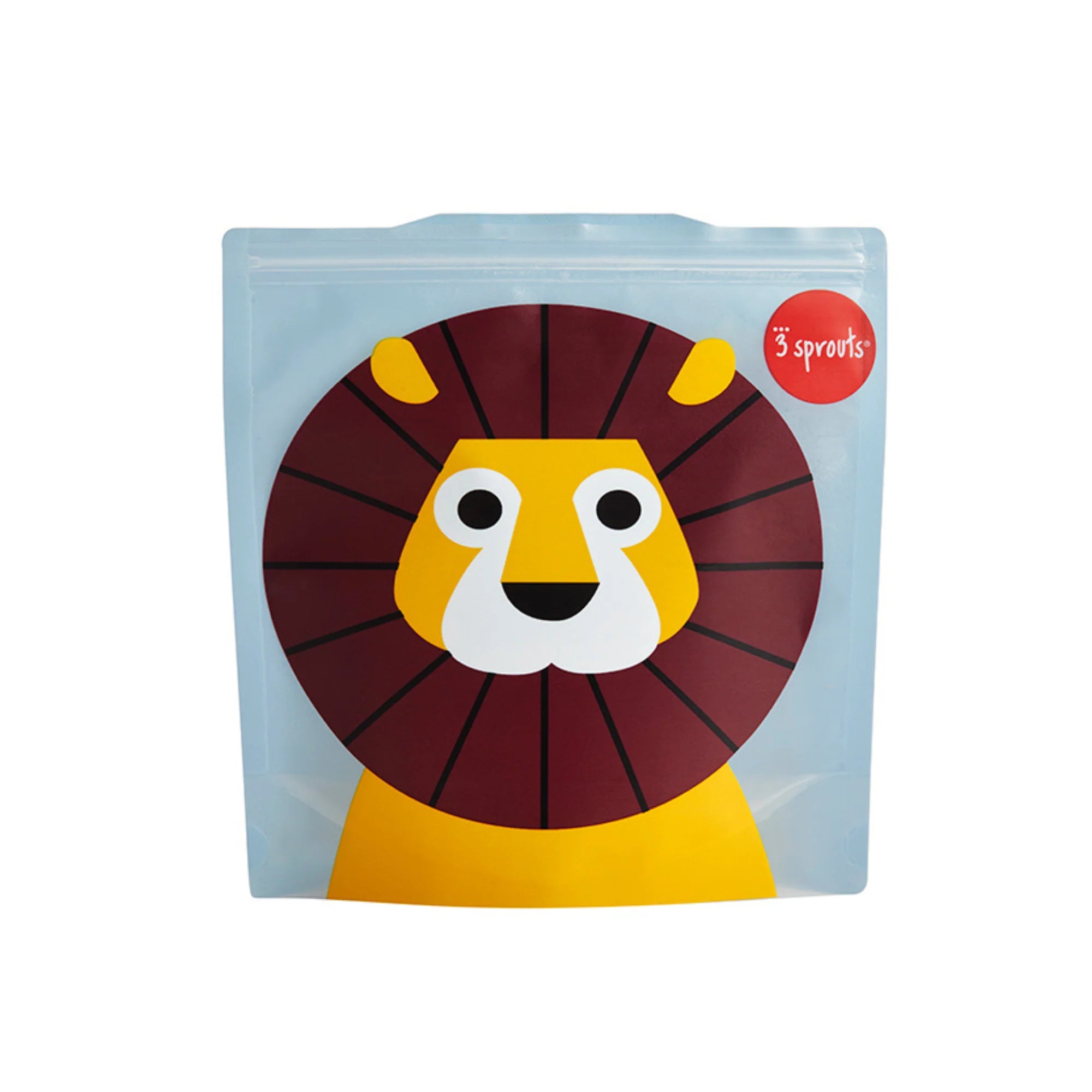 An image of Buy Lion Sandwich Bags (2 Pack) - Reusable & Fun
