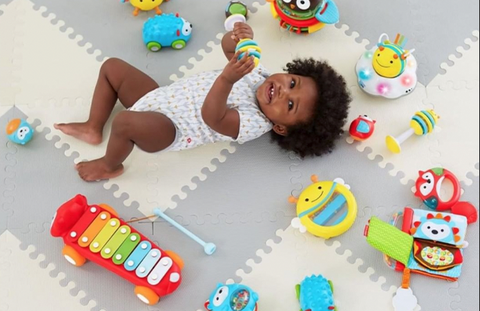 Baby On Playmat