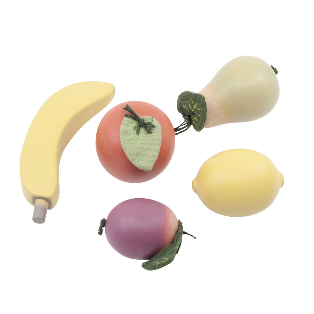 An image of Buy Sebra Wooden Fruit Toys Playset – Ideal for Kids 1+