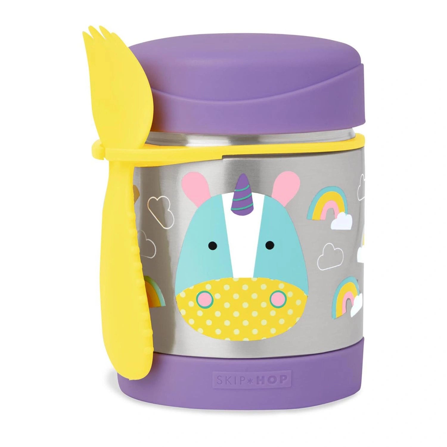 An image of Skip Hop Insulated Food Jar | Skip Hop Unicorn