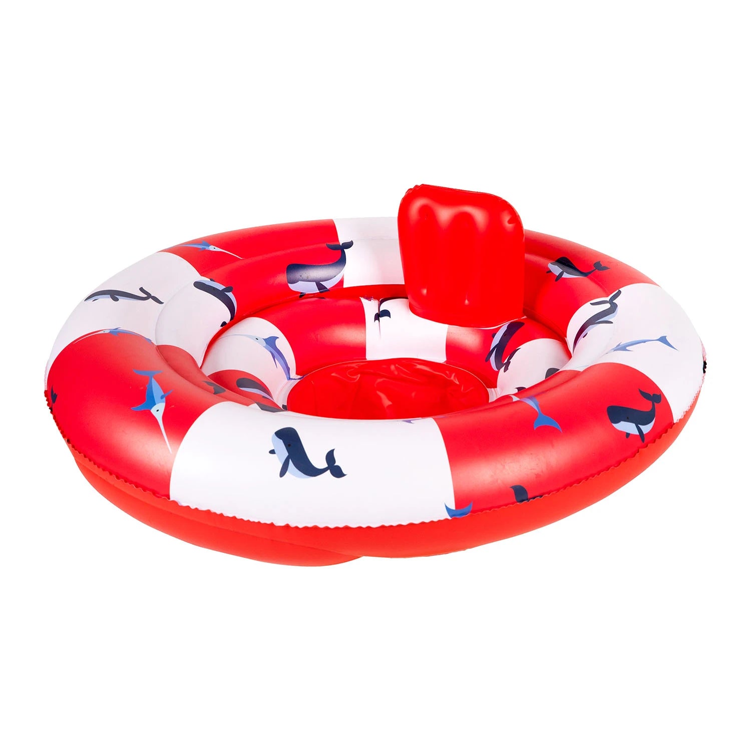 An image of Swim Essentials Whale Baby Float – Secure & Stylish Pool Fun