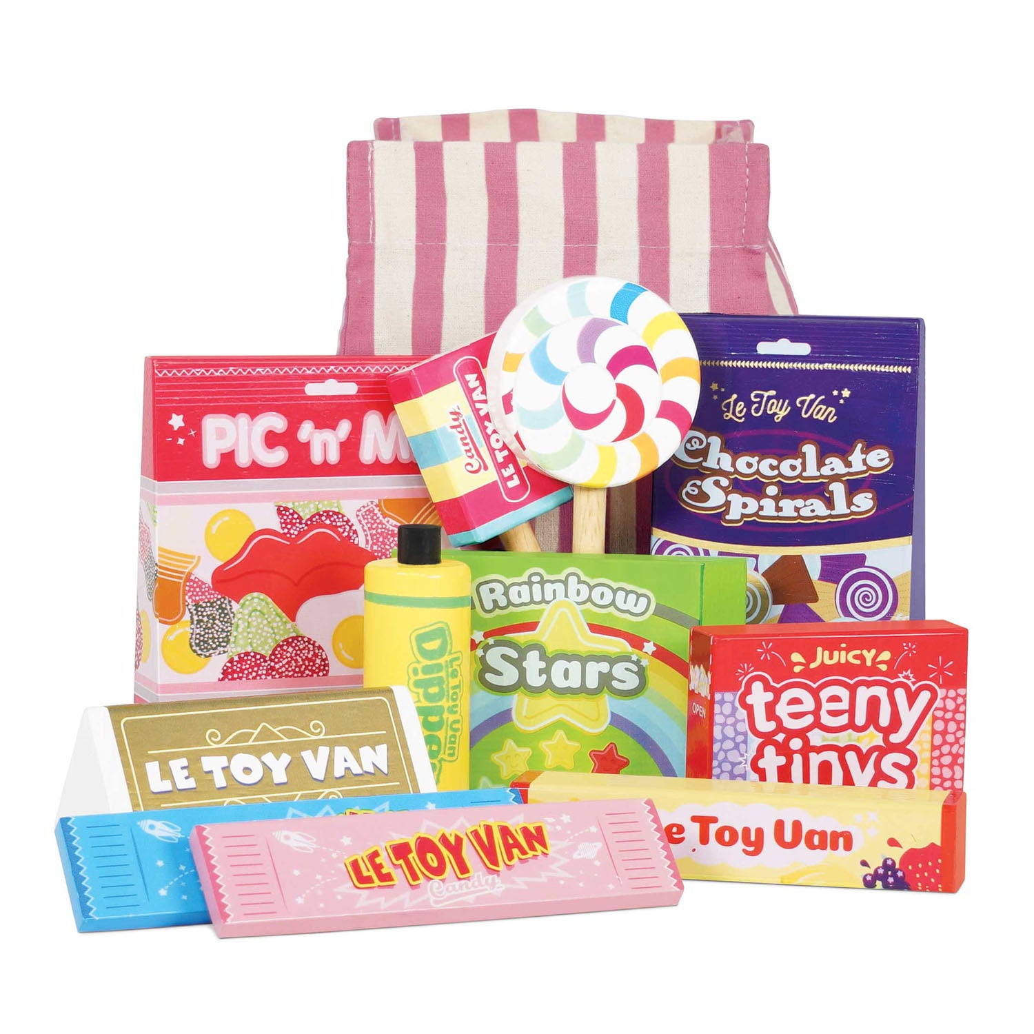 An image of Pretend Play Toys - Honeybee Market - Sweet & Candy Set | Le Toy Van