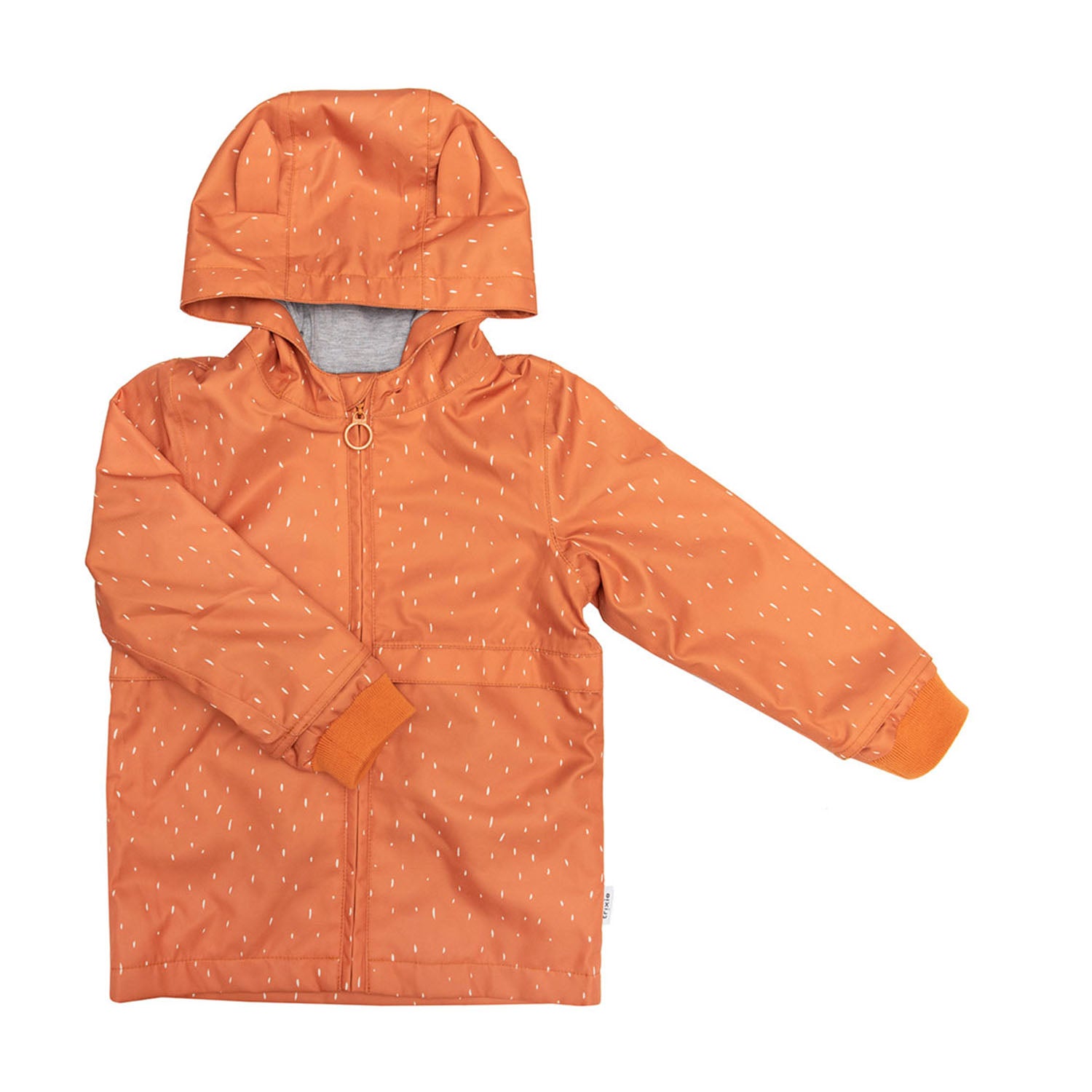 An image of Buy Trixie Kids Raincoat (Mr. Fox) – Eco-Friendly Rainwear 2Y/92CM