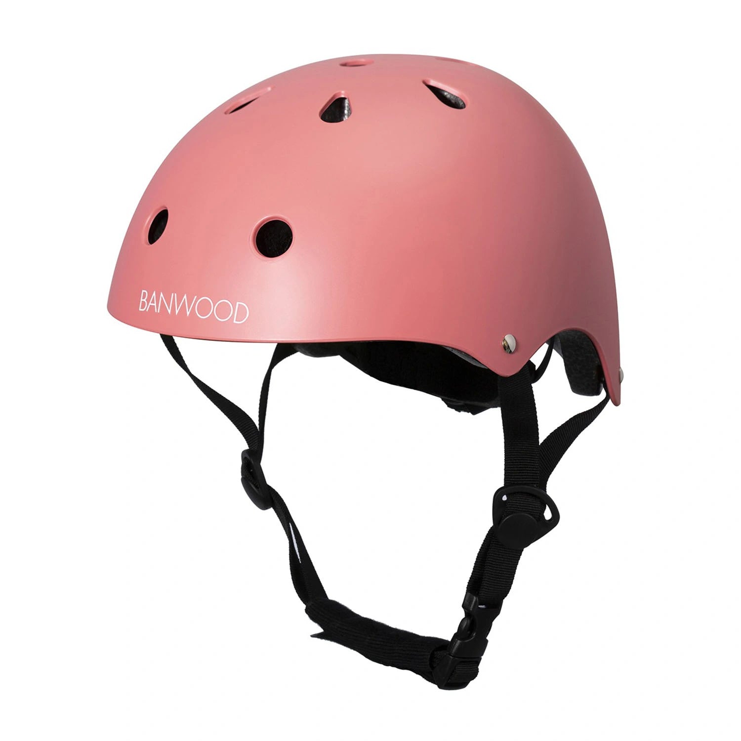 An image of Banwood Buy Banwood Classic Kids Bike Helmet – Safe & Stylish Matte Coral