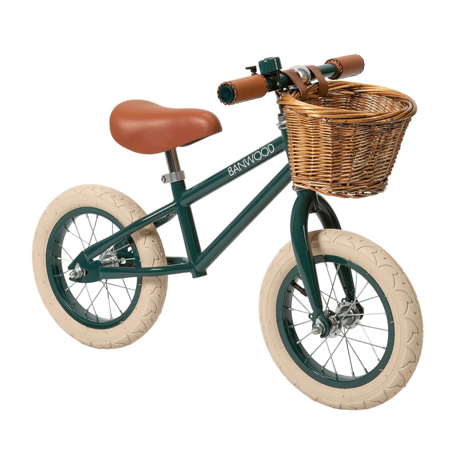 An image of Buy Banwood First Go Balance Bike (Green) - SmallSmart UK