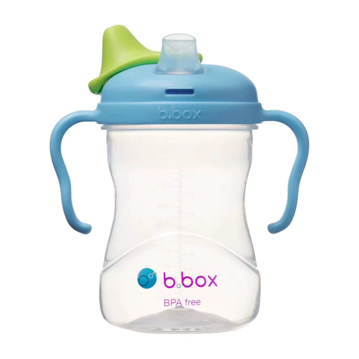 An image of Spout Cup: Help Your Baby Transition from Bottle to Cup Blueberry