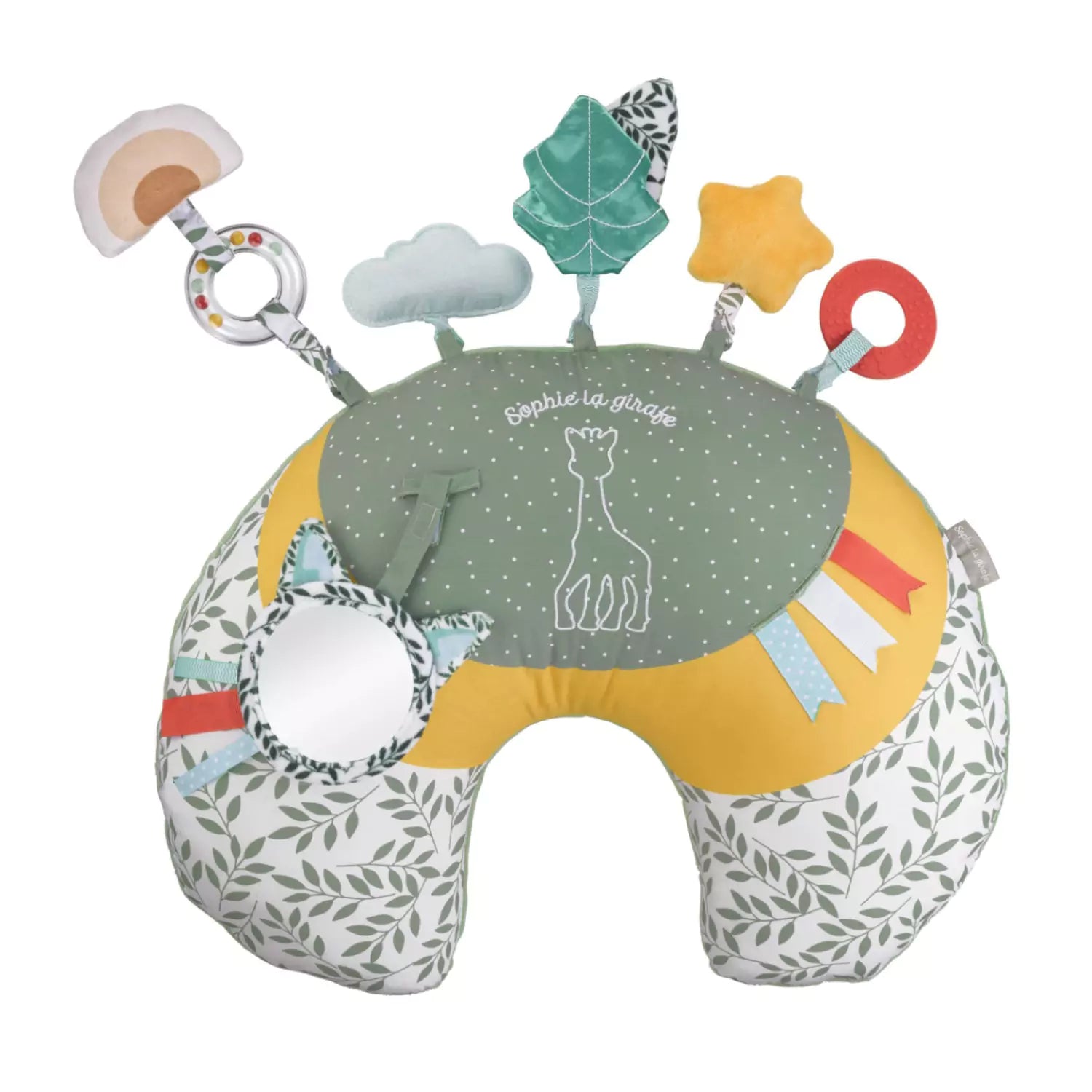 An image of Reversible Activity Cushion: Perfect For Rest or Tummy Time