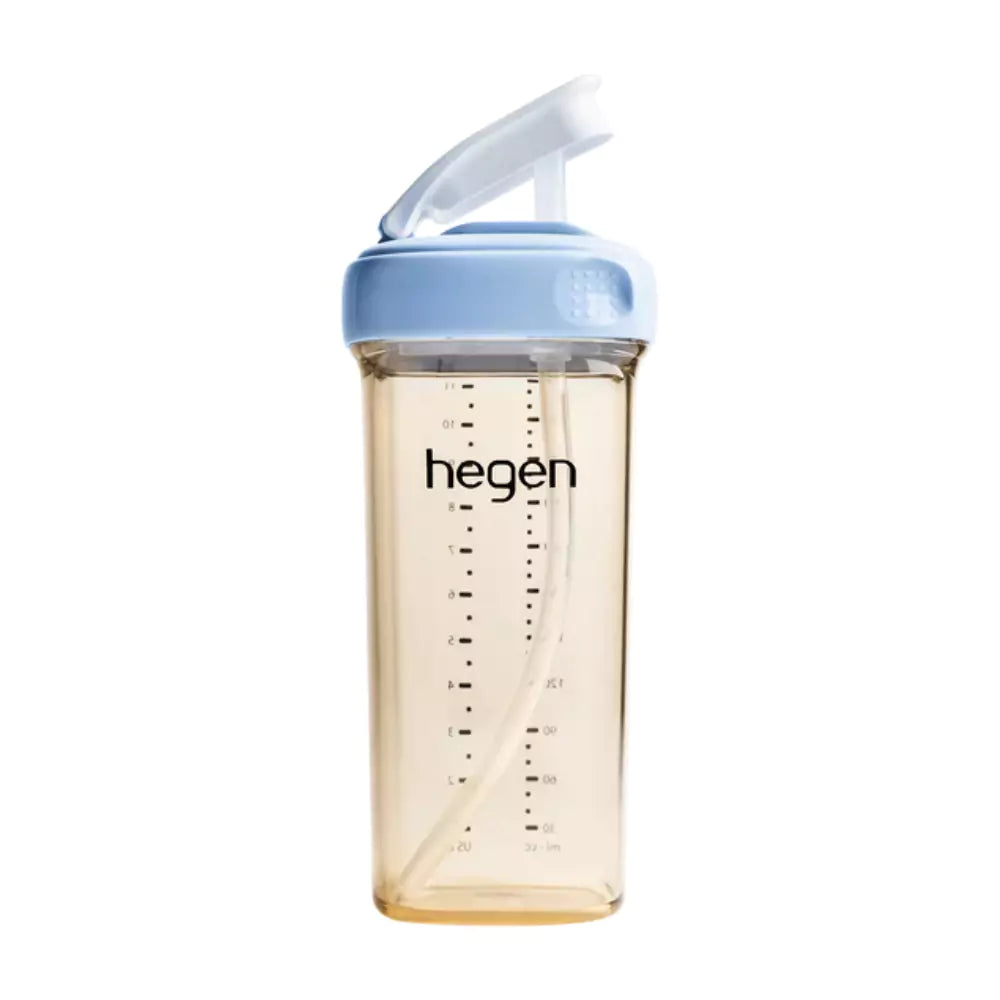 An image of Straw Cups - Water Bottles and Sippy Cups | Hegen Blue