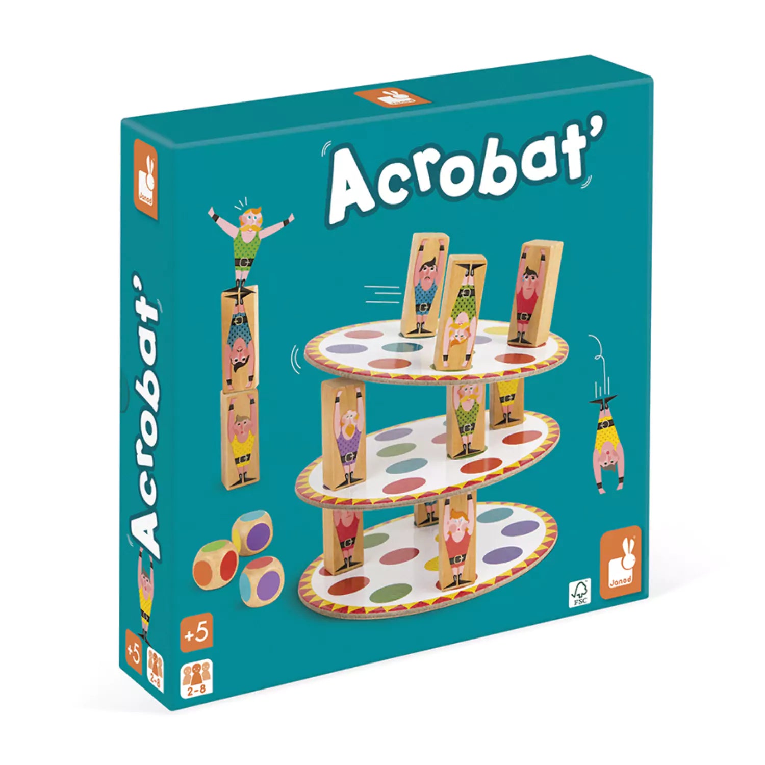 An image of Acrobat' Balancing Game | Buy now