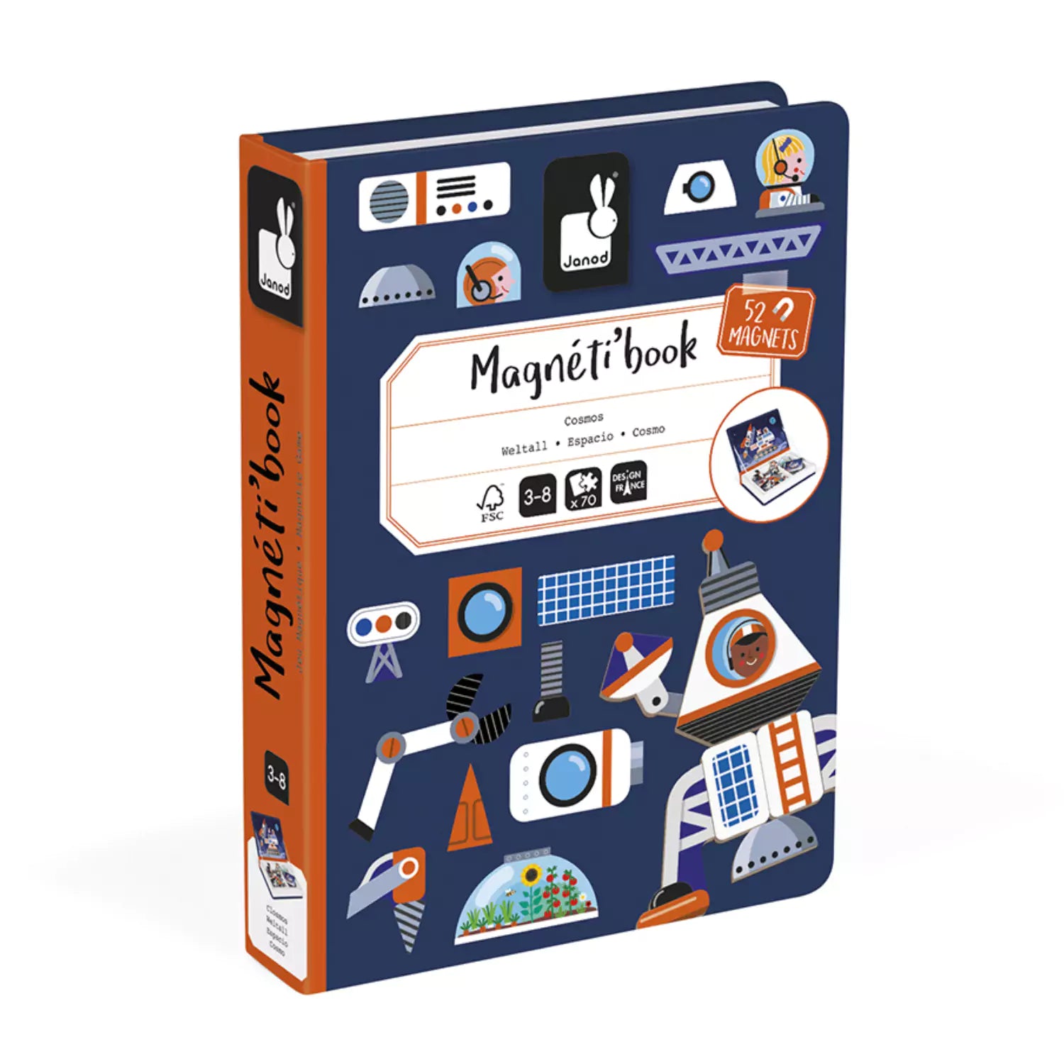 An image of Janod magneti'book - 52 Magnets | Order Now