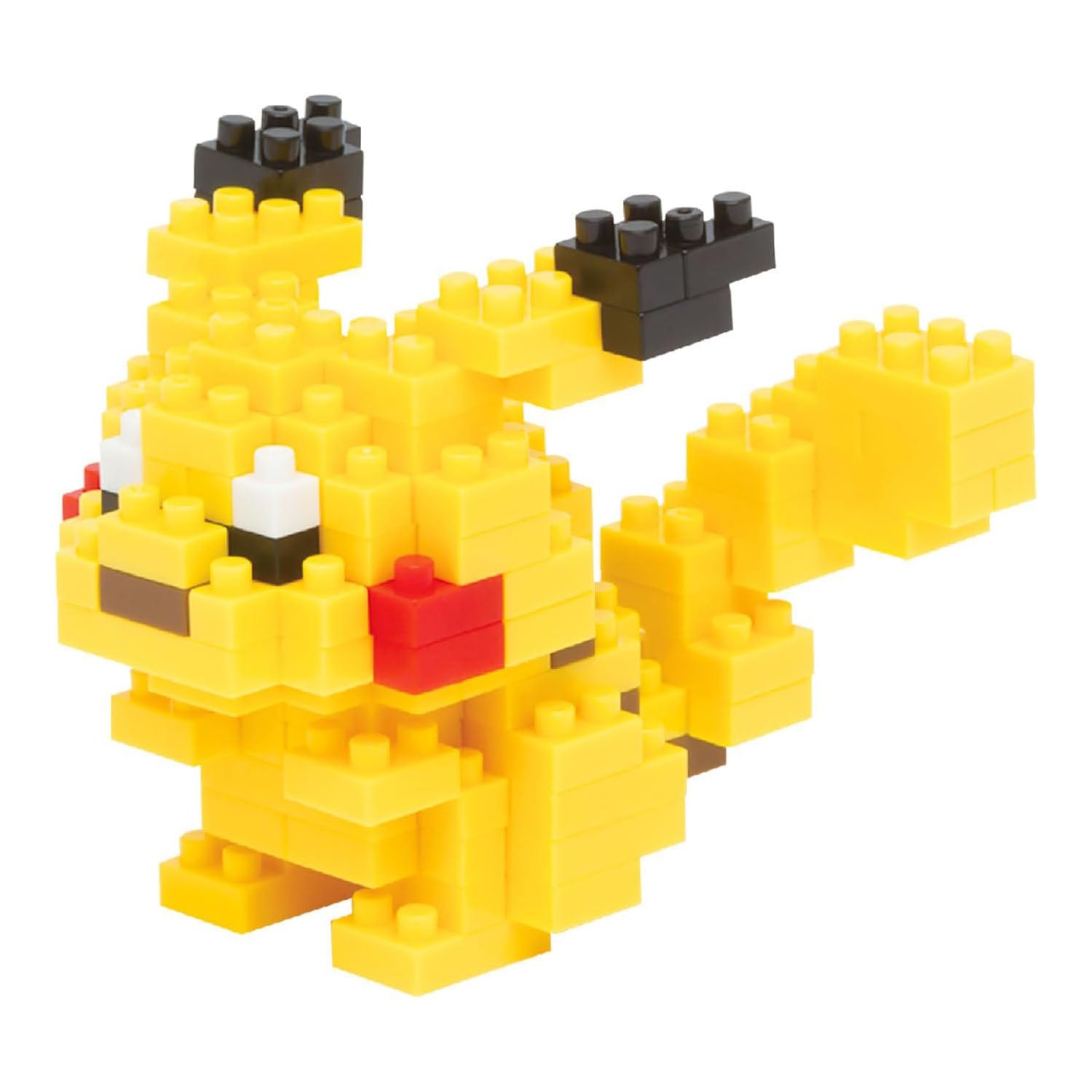 An image of Nanoblock Pikachu Pokemon Building Kit