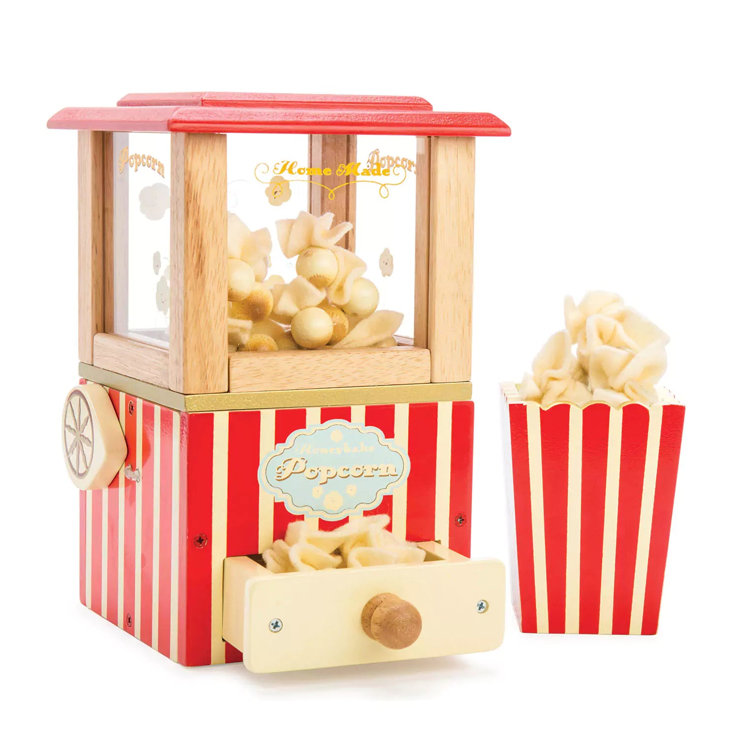 An image of Wooden Toys - Popcorn Machine | Playtime | Le Toy Van