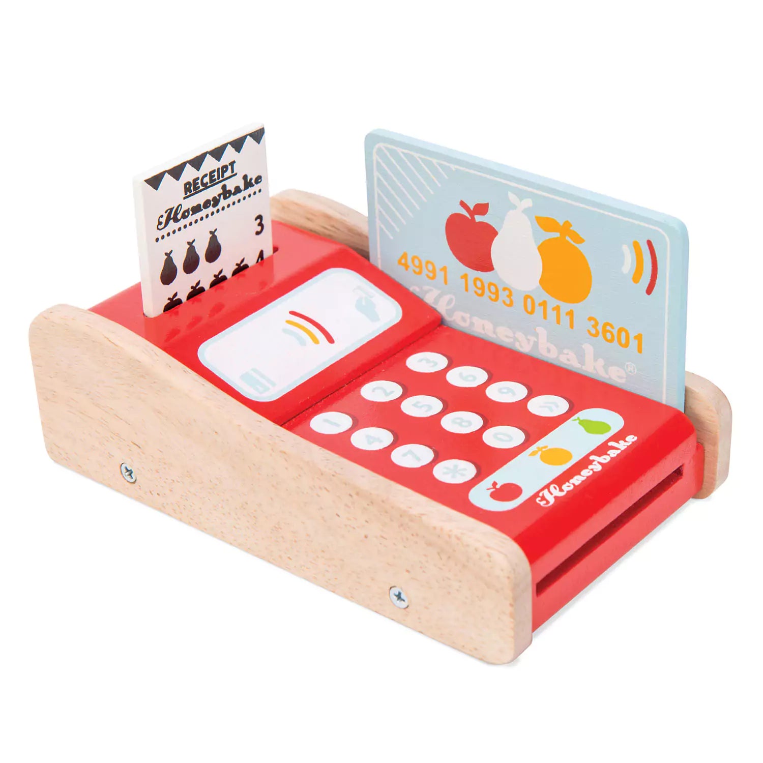 An image of Wooden Toy - Wooden Cash Register - Role Play Cash Register | Le Toy Van