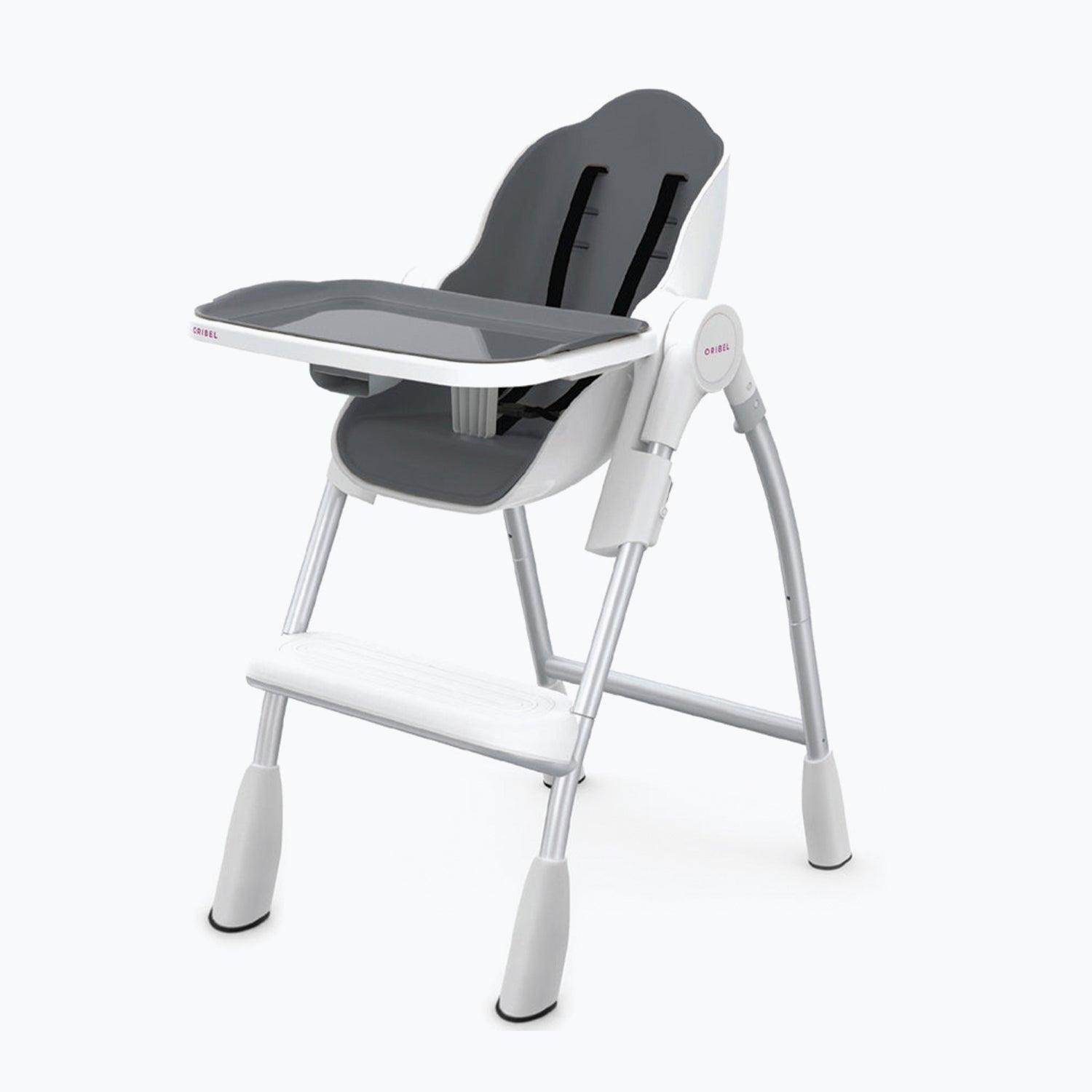 An image of Baby High Chair - Oribel Cocoon Highchair | Oribel Slate
