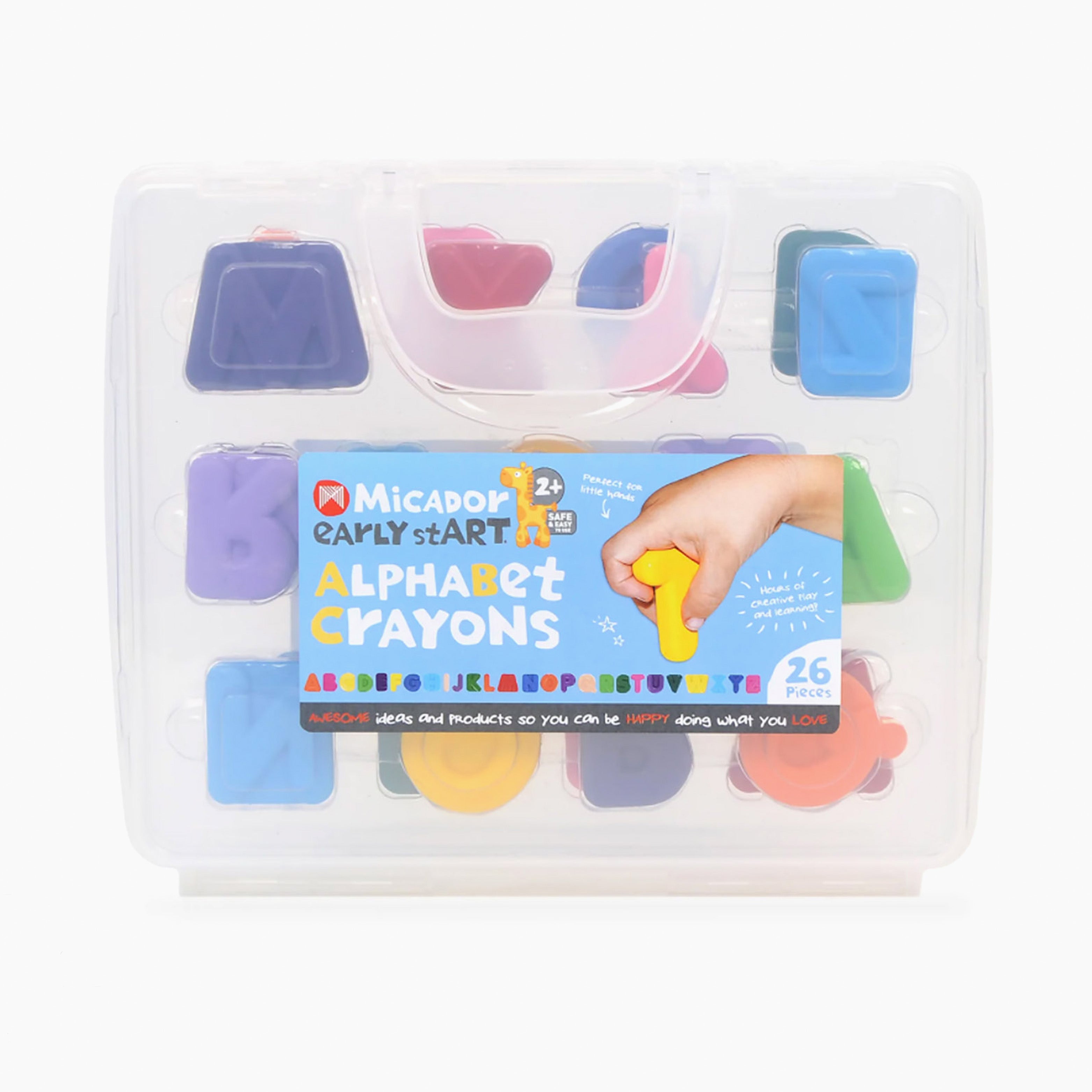 An image of Kids Crayons - Sensory Play - Colourful Crayons - Educational | Micador