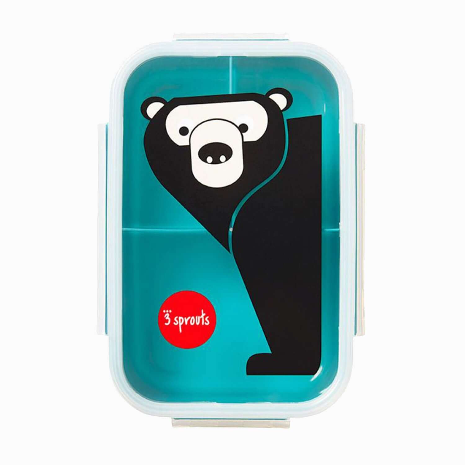 An image of Kid's Lunch Box - Bento Box -Bear | 3 Sprouts