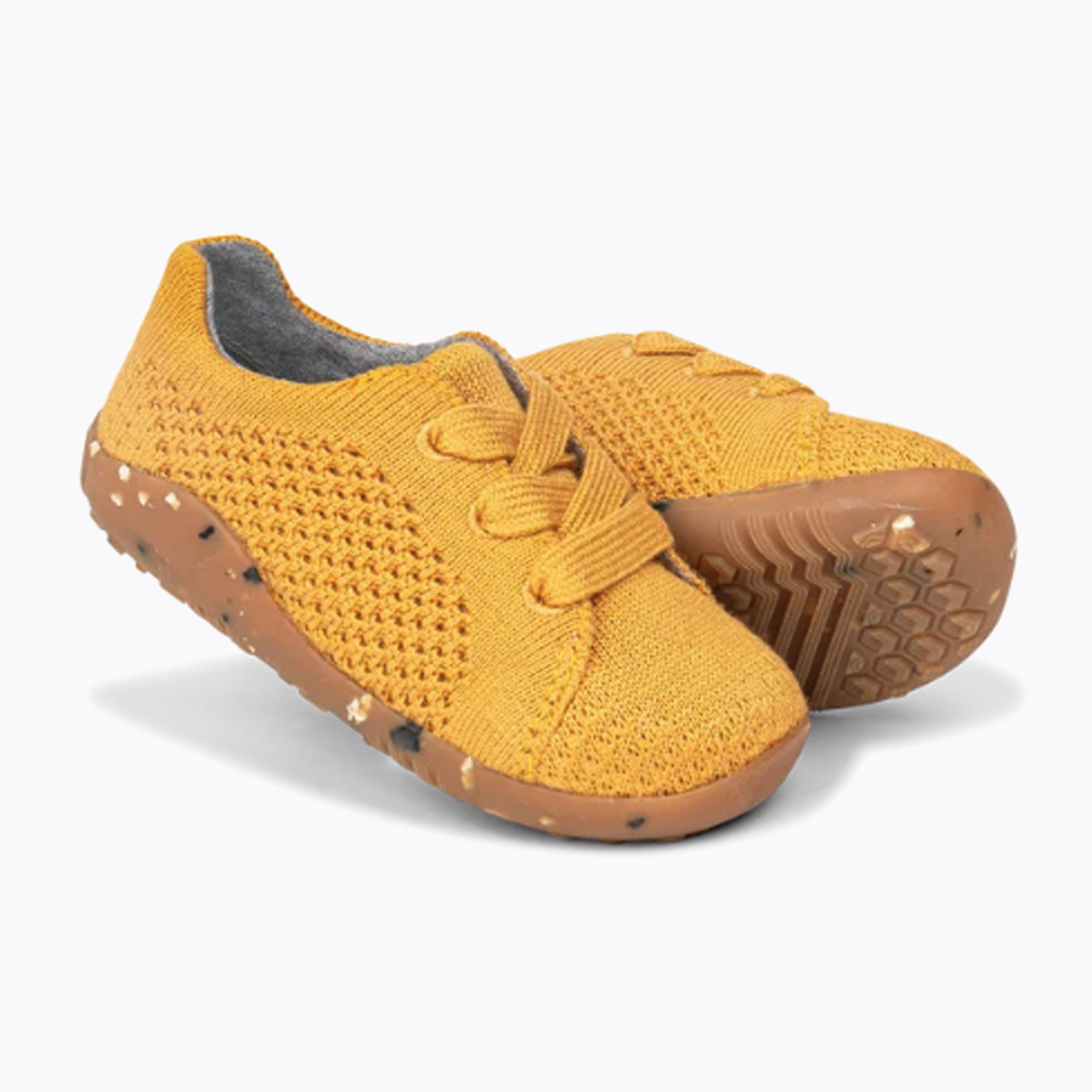 An image of Baby Shoes - Bobux Seedling II Step Up - Turmeric | Small Smart UK