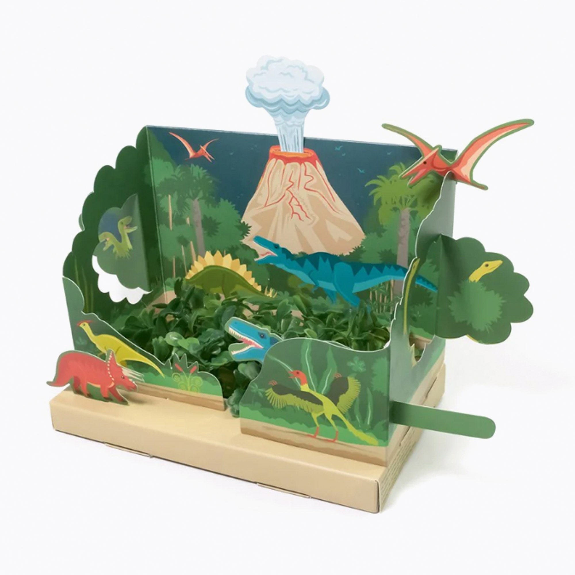 An image of Clockwork Soldier Grow Your Own Mini Dinosaur Garden | SmallSmart