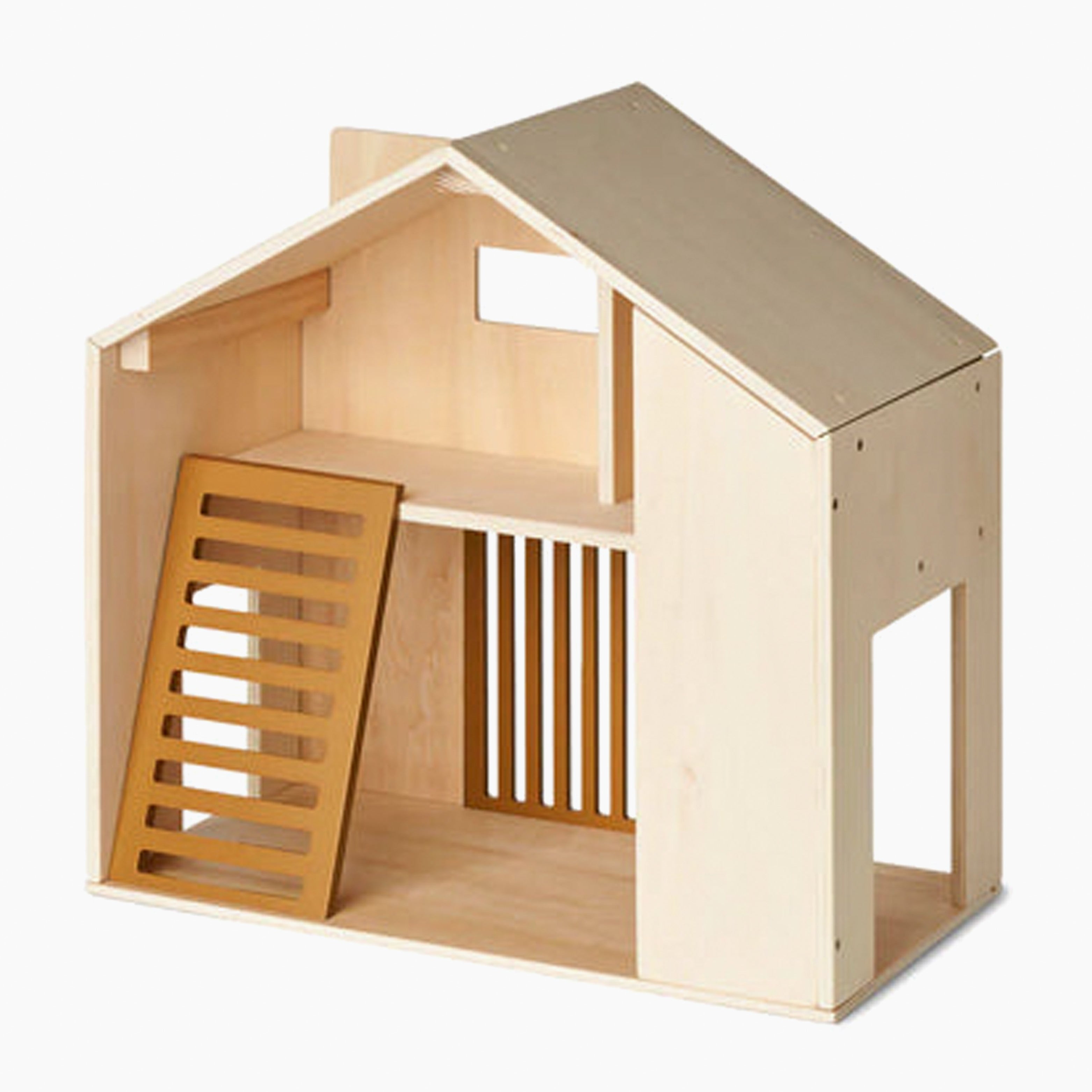 An image of Wooden Dollhouse - Wooden Toys - Jolene Playhouse | Liewood
