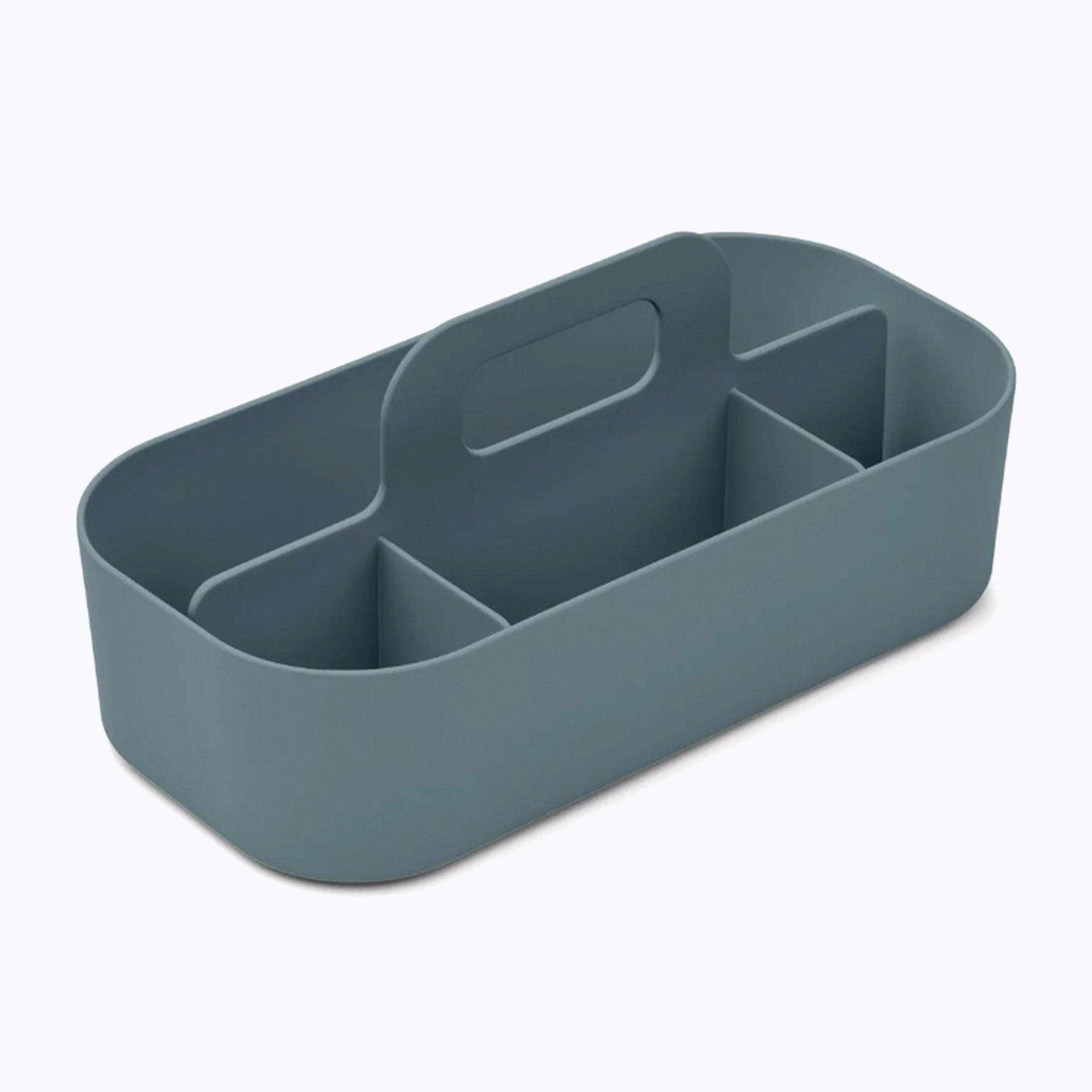 An image of Storage Box - Liewood Valeria Storage Caddy | Small Smart UK Whale Blue