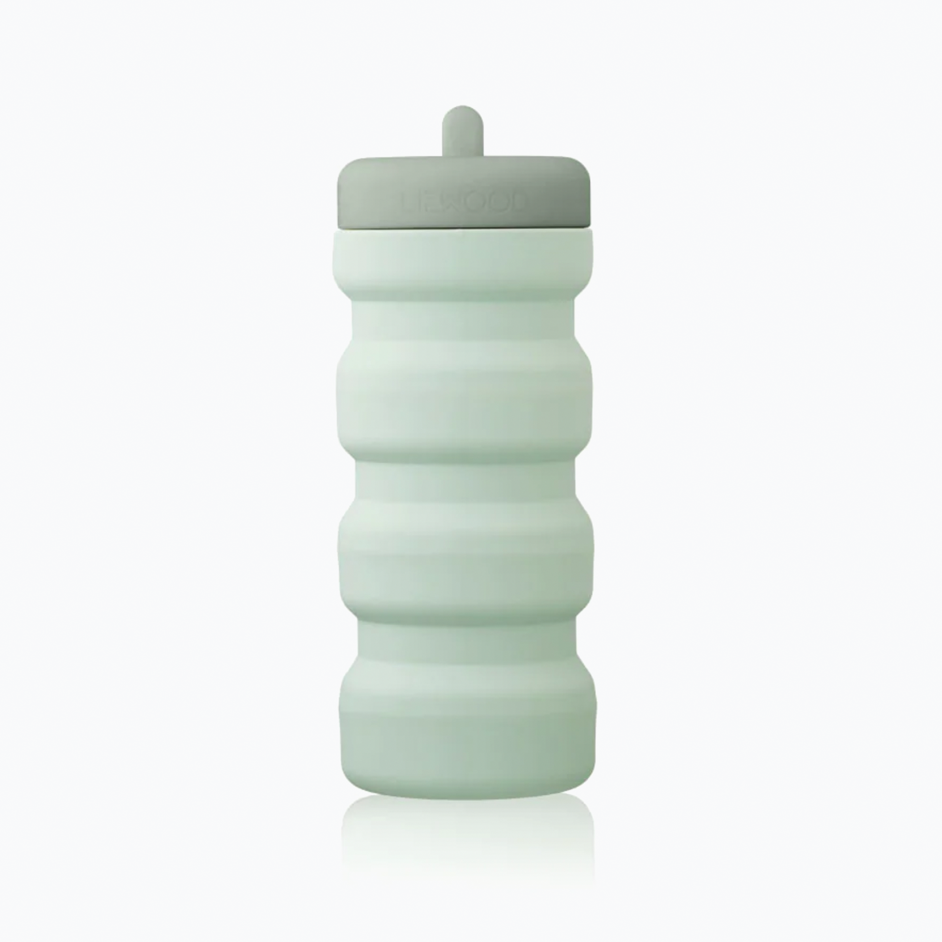 An image of Water Bottle - Wilson Foldable Bottle - 450ml | Liewood