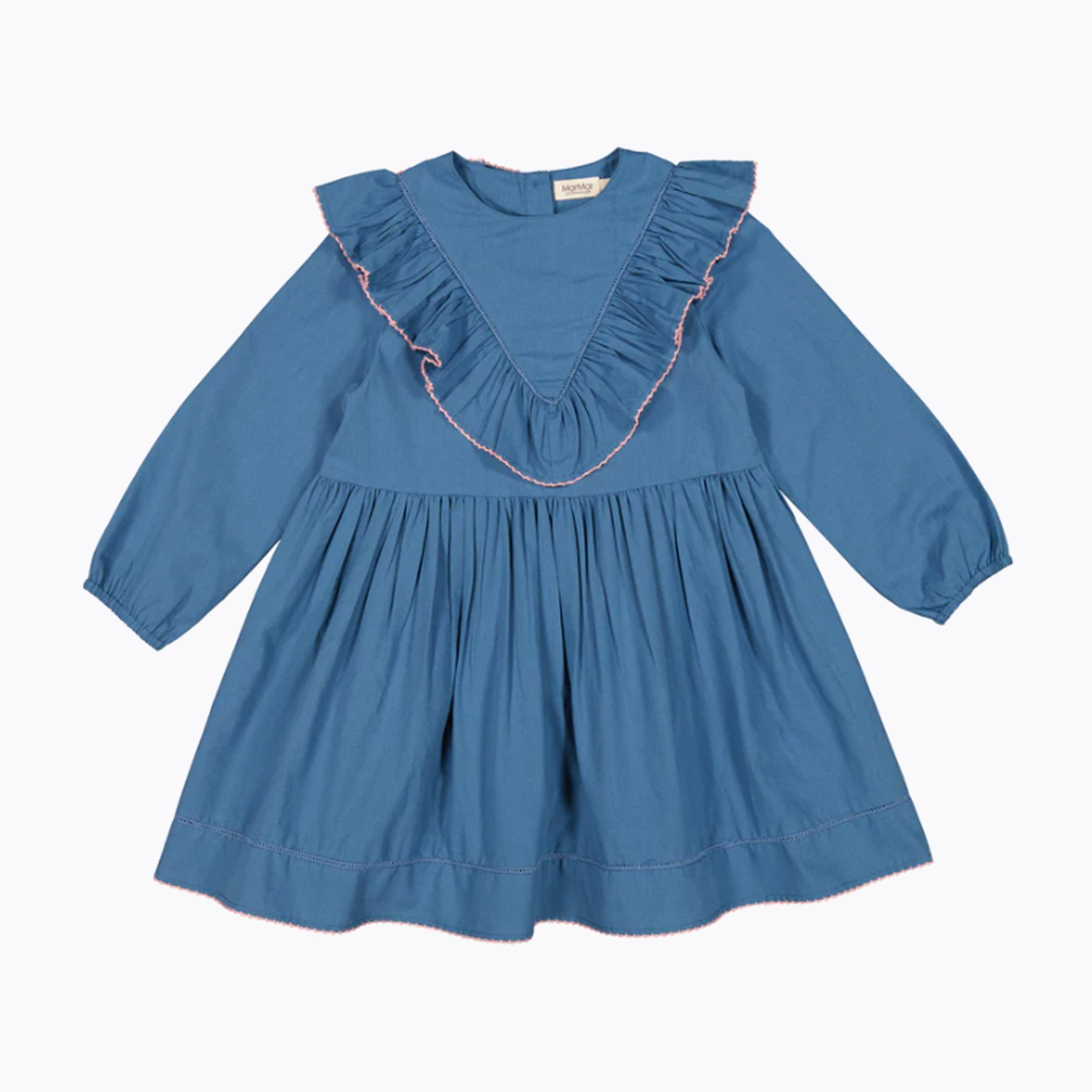 An image of Girls Dress - MarMar Copenhagen Daljana Dress | SmallSmart UK 6Y/116CM